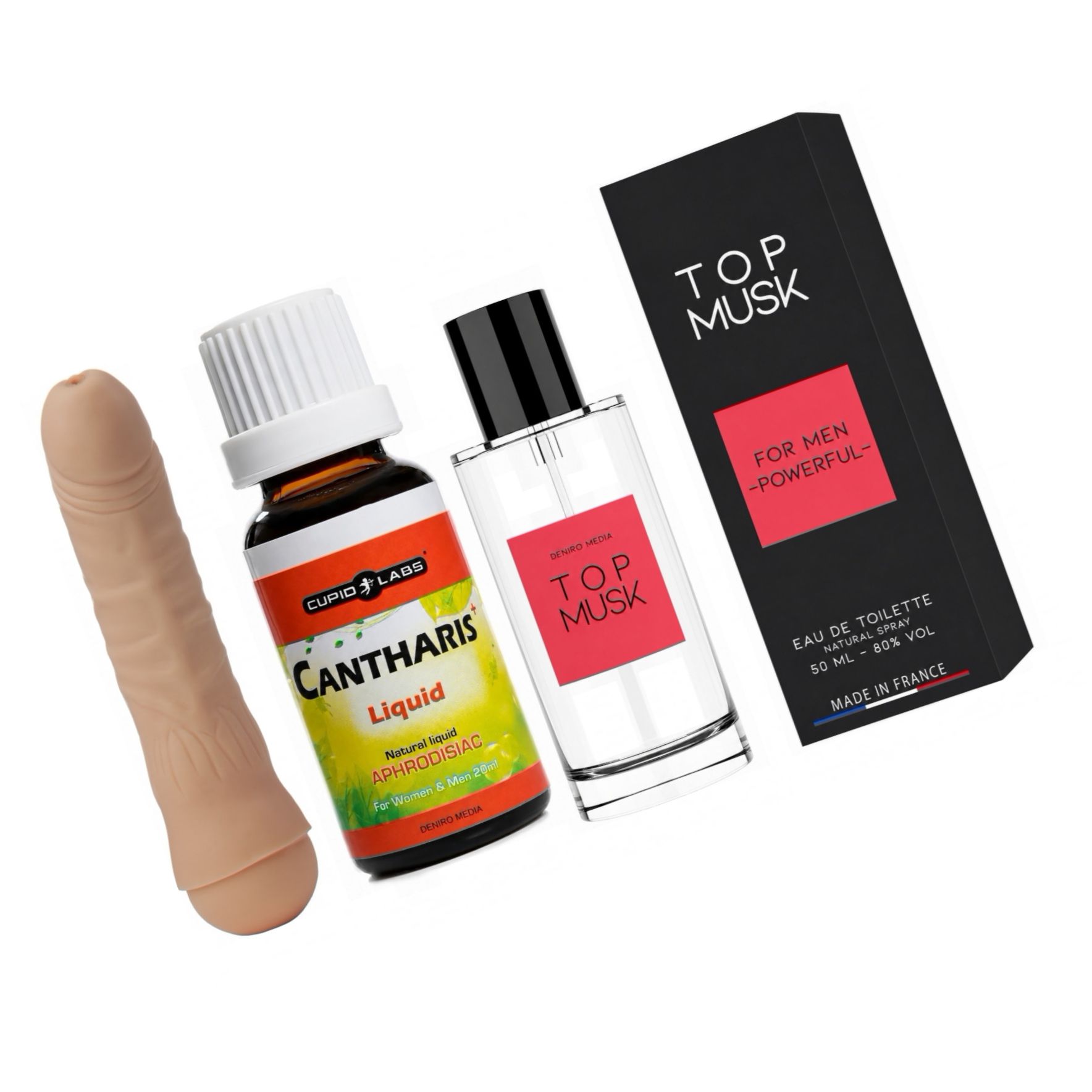 Kit Seducție Intensă – Feromoni, Picături, Ejaculator