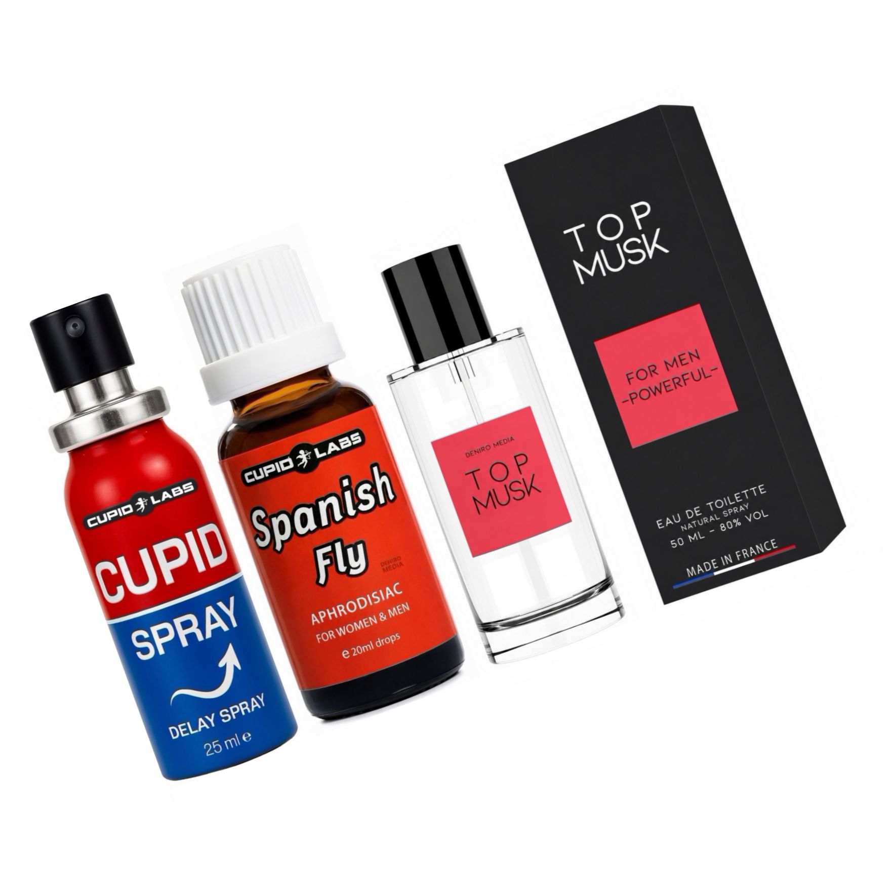 Kit Seducție Maximă – Încredere, Dorință, Rezistență
