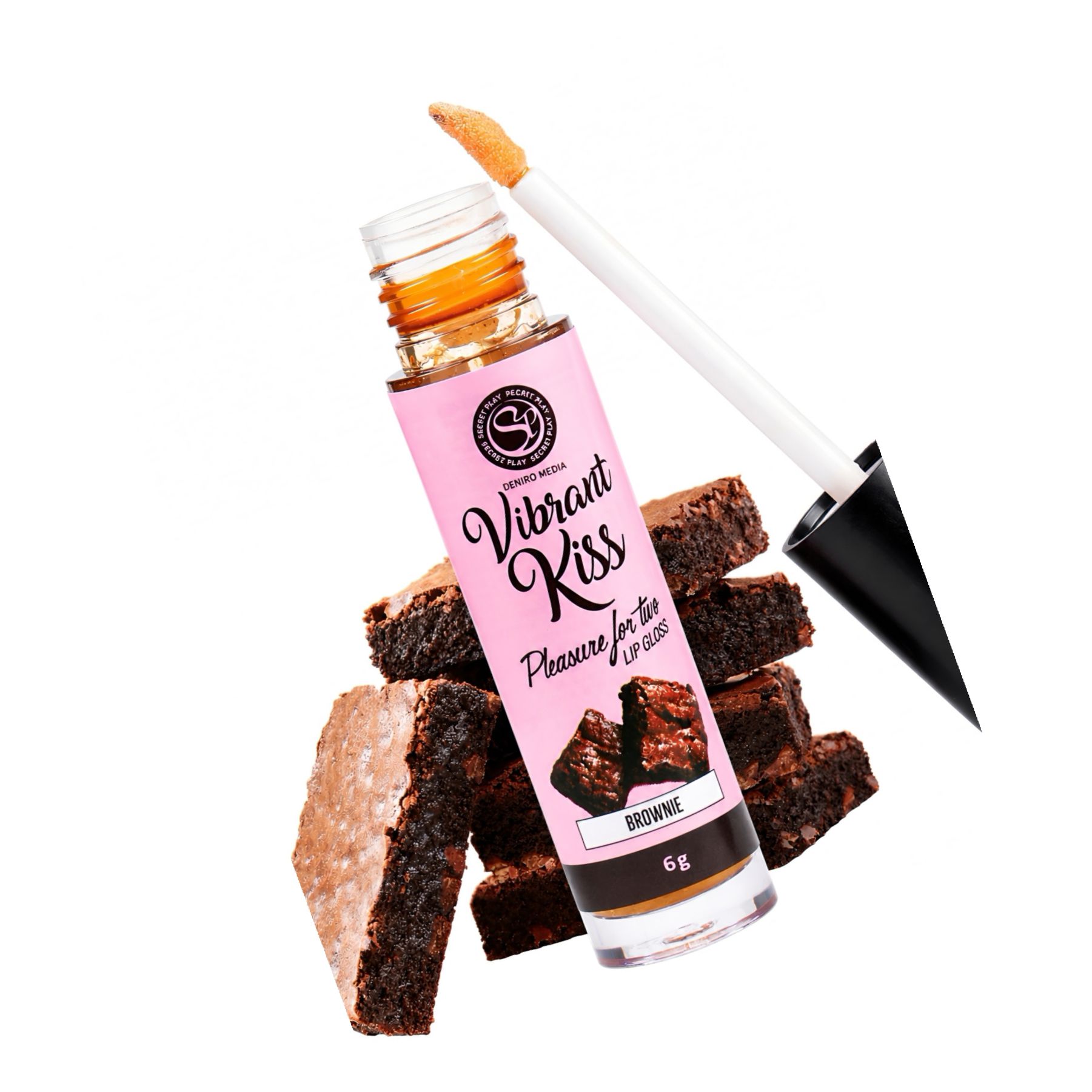 Lip Gloss Vibrant Kiss Brownie