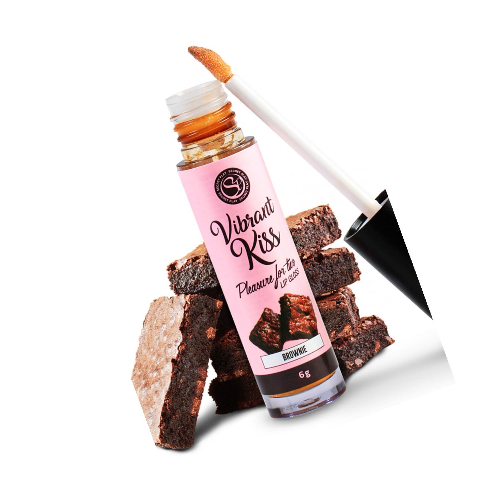 Lip Gloss Vibrant Kiss Brownie