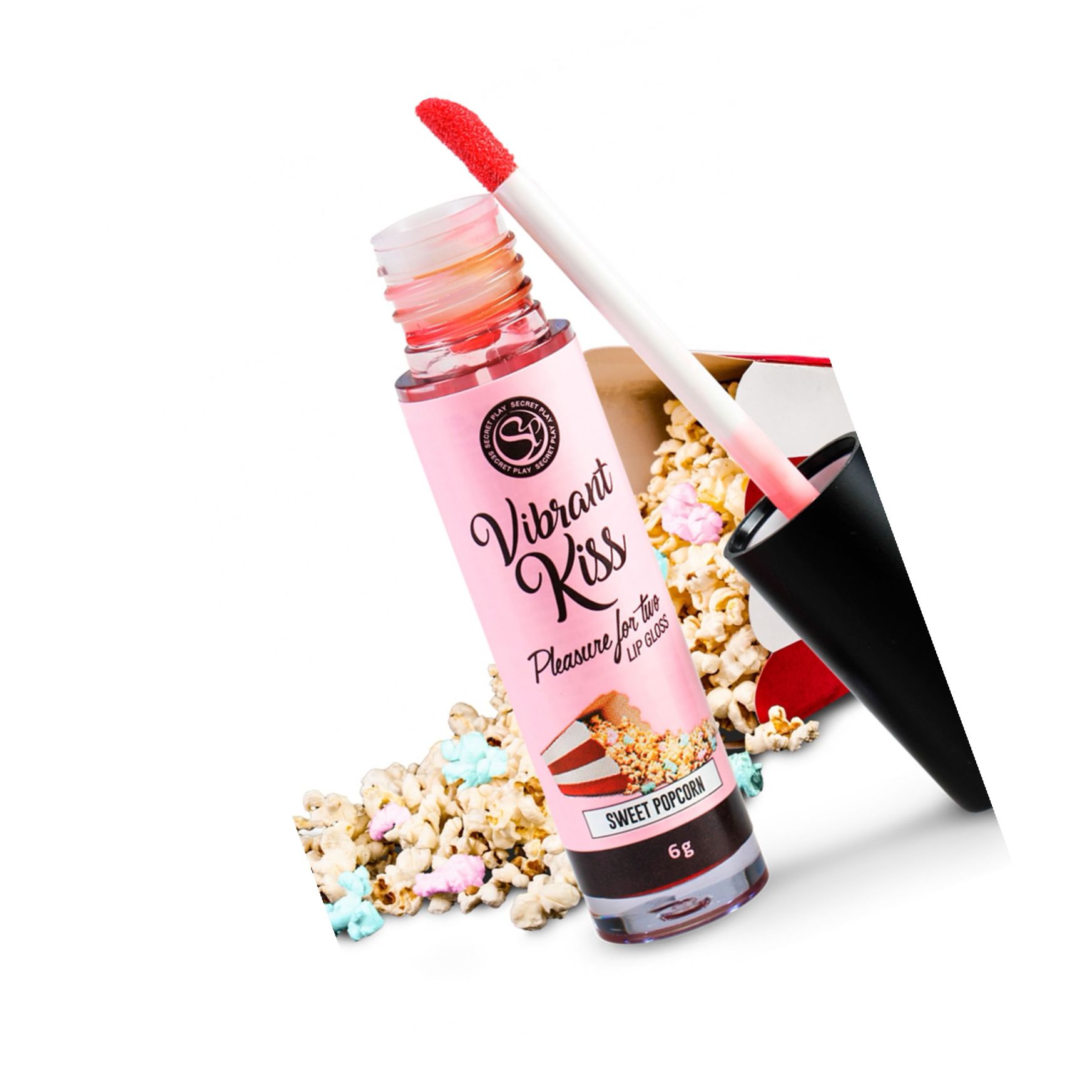 Lip Gloss Vibrant Kiss Sweet Popcorn