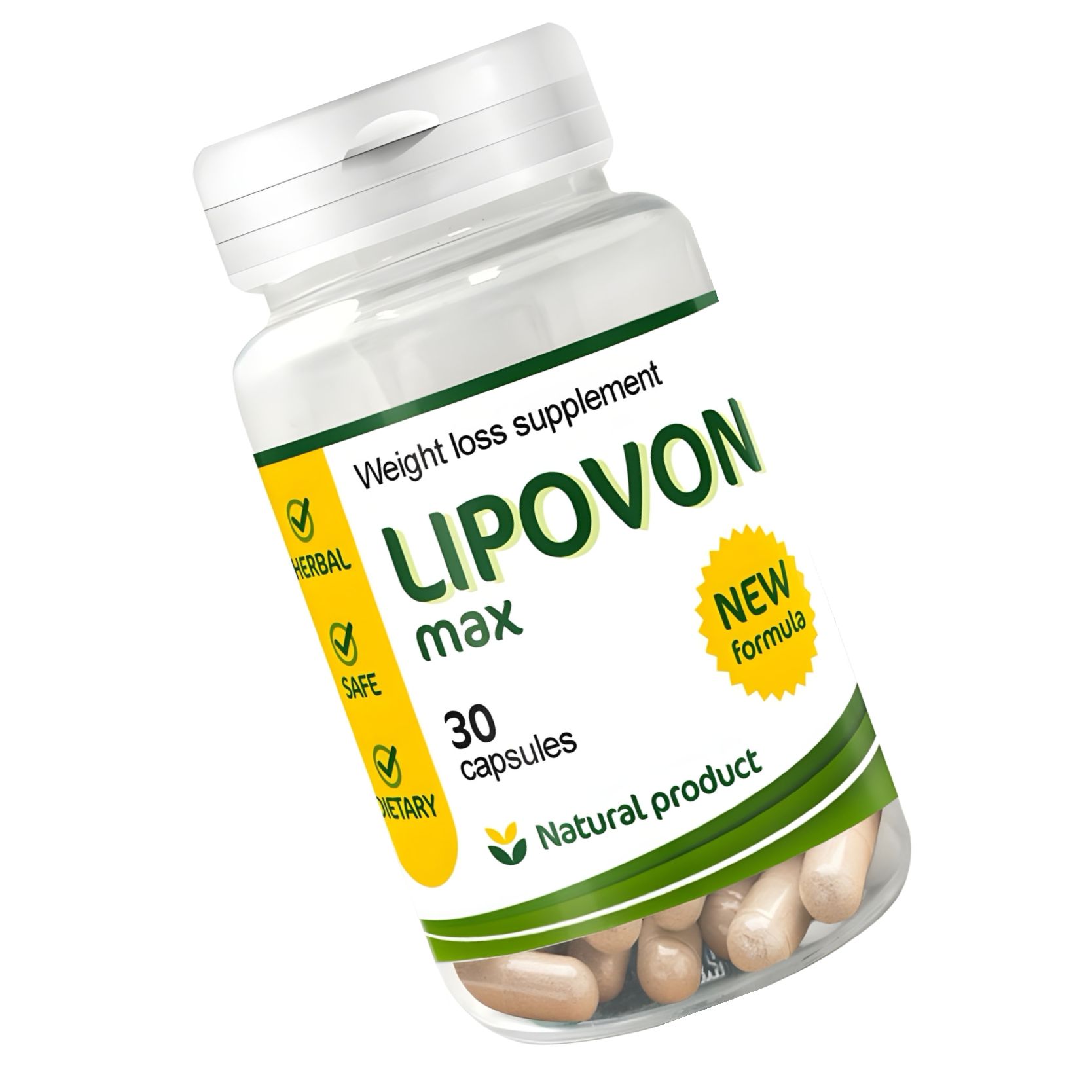 Lipovon Max Capsule Pentru Slăbit Rapid