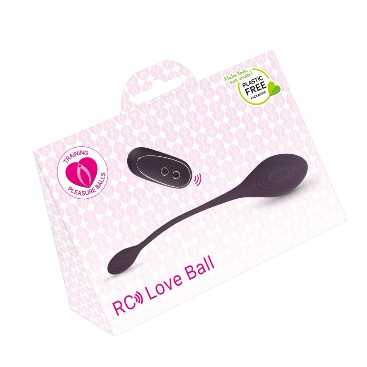 Love Egg RC Ou Vibrațional 10 Moduri, Reîncărcabil