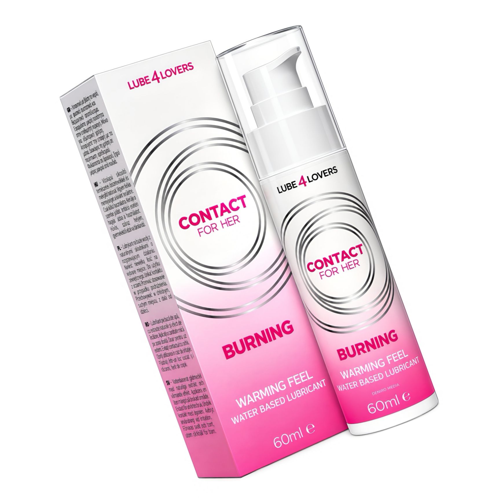 Lube4lovers Burning - Lubrifiant Vaginal încălzitor