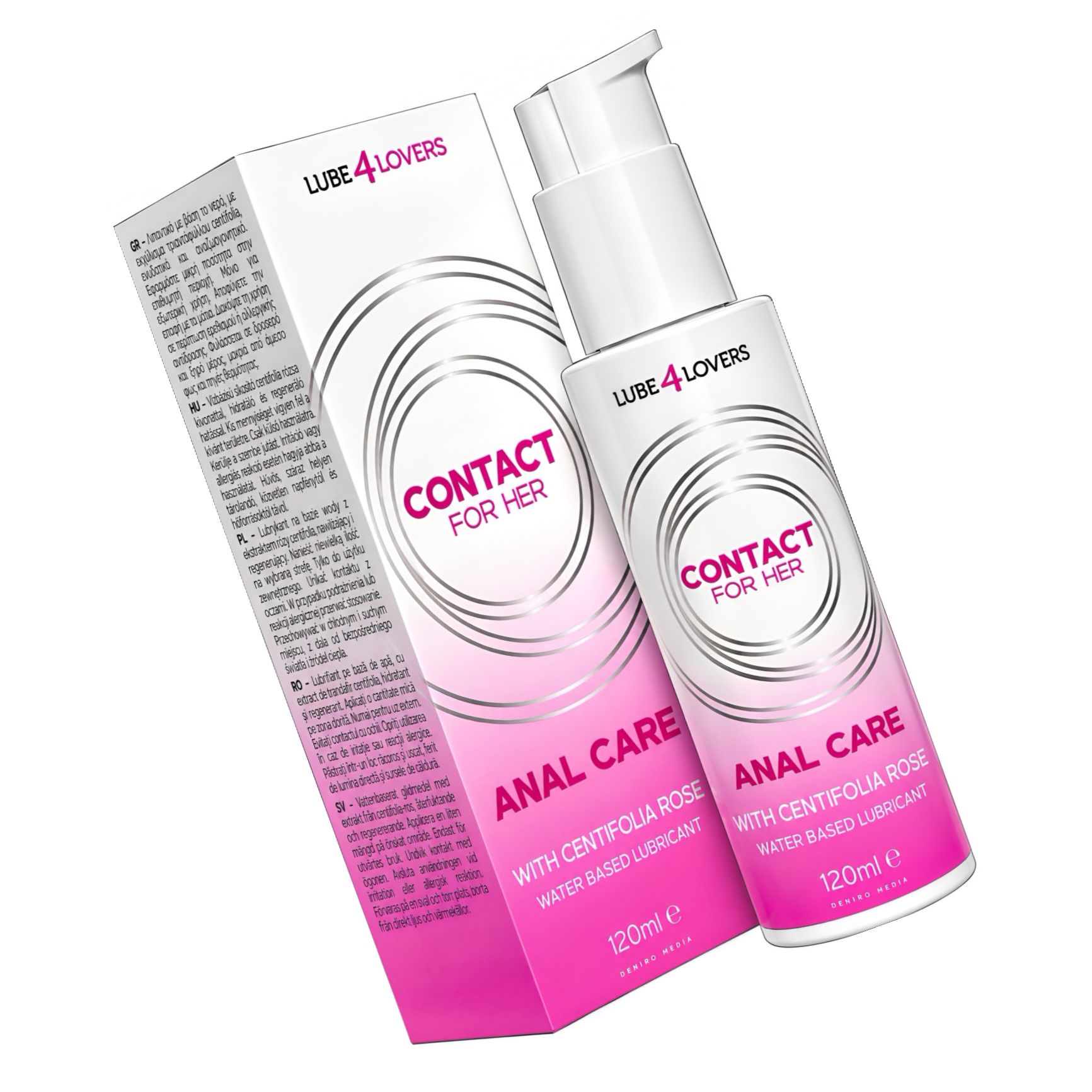 Lubrifiant Anal Care cu Extract de Trandafir