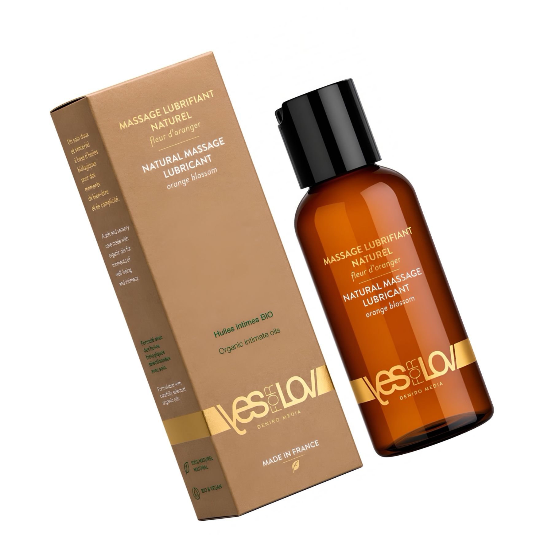 Lubrifiant De Masaj YESforLOV Organic