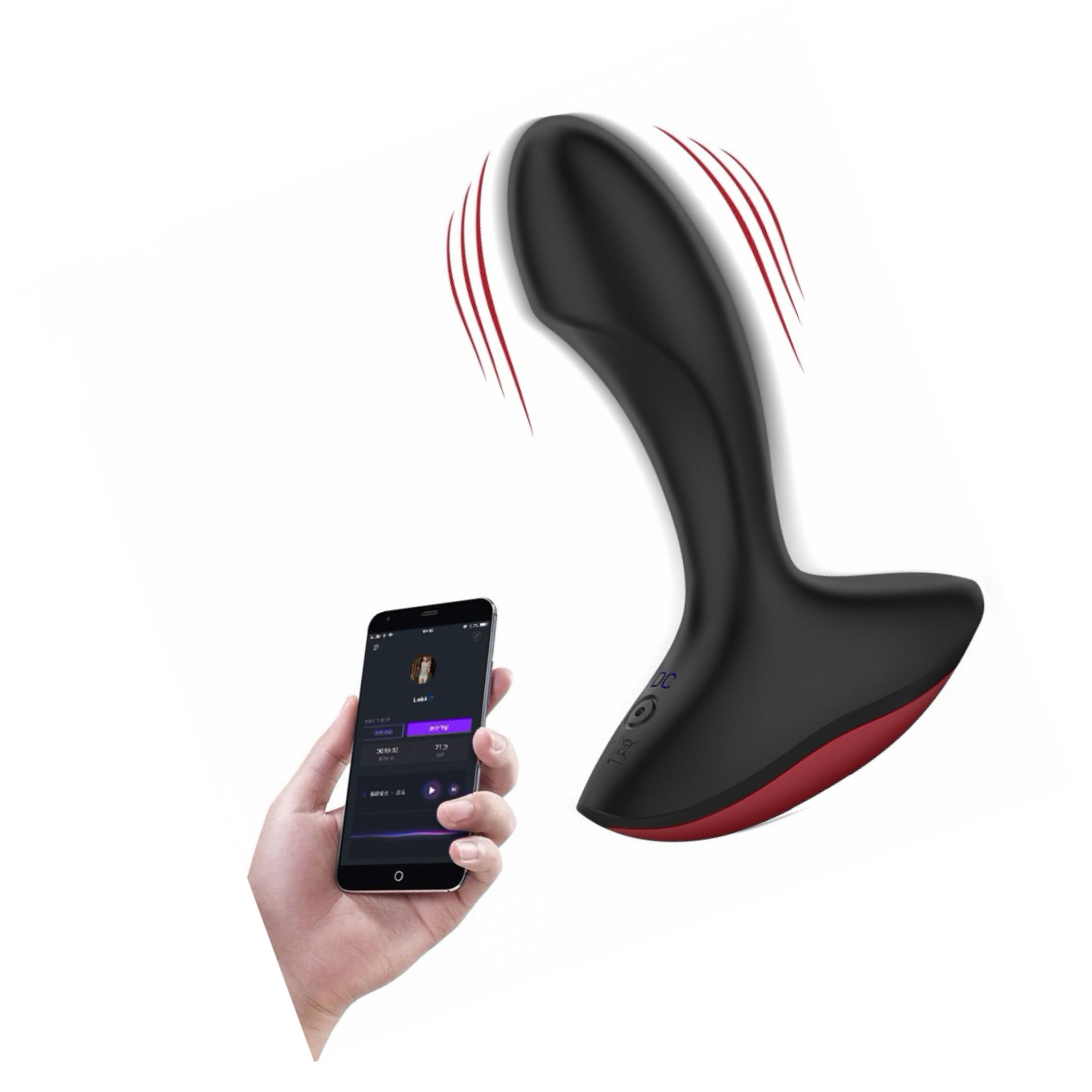 Magic Motion Solstice App Controlled Prostate Vibrator Negru