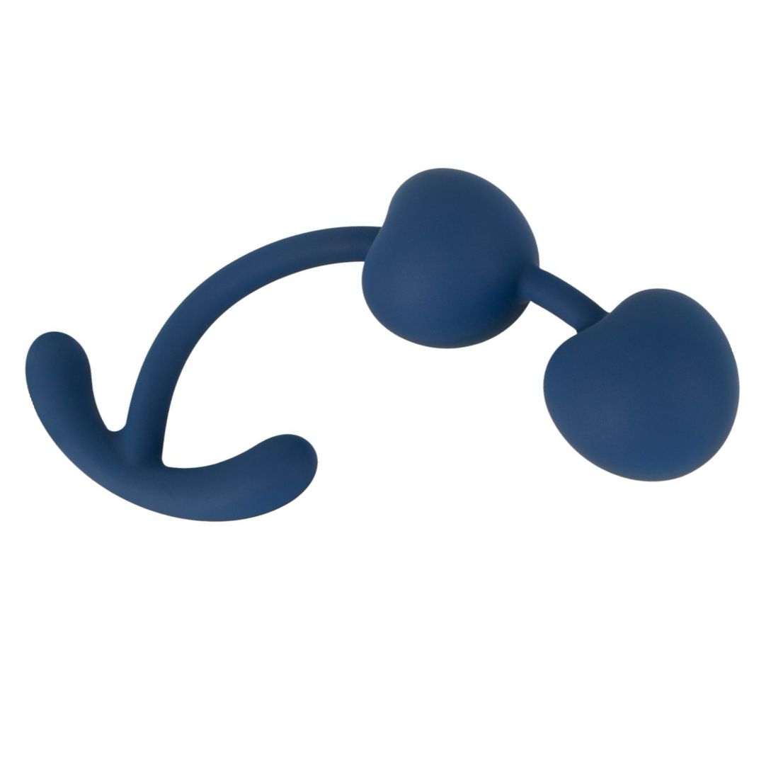 Magic Shiver Duo Bile Kegel — silicon Catifelat 15,5 cm