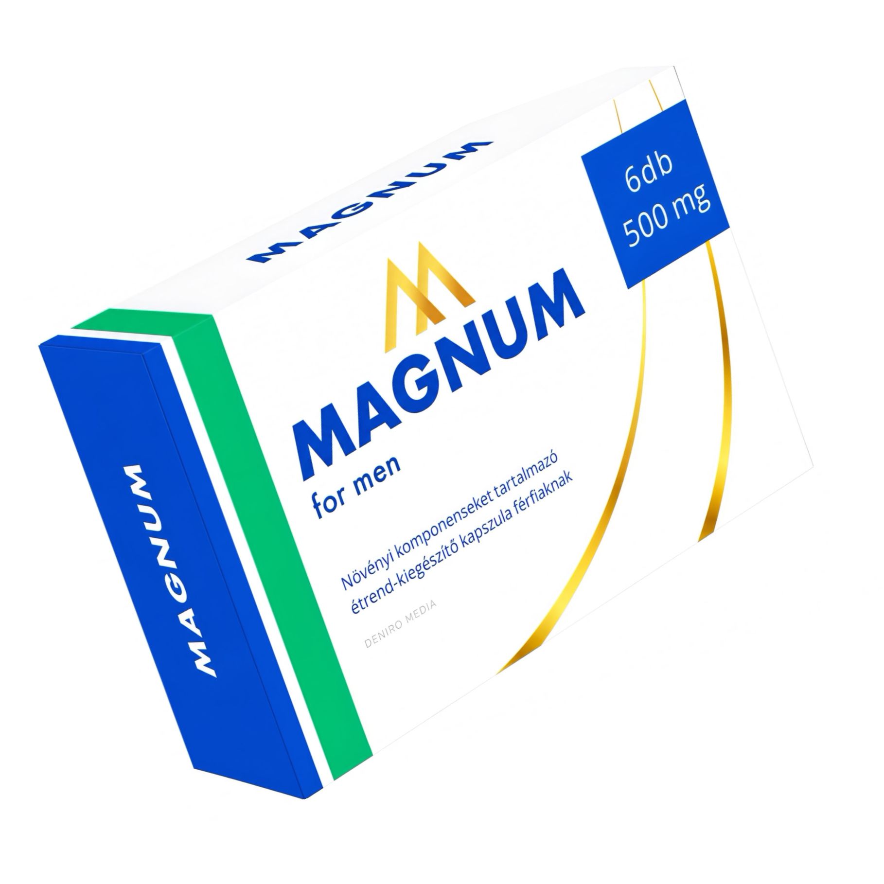 MAGNUM Pentru Bărbați, 6 Capsule, Complex Pe Bază De Plante