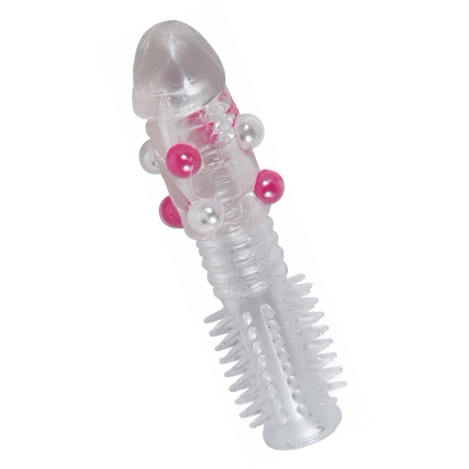 Manșon Elementul Surpriză din Silicon Elastic Transparent