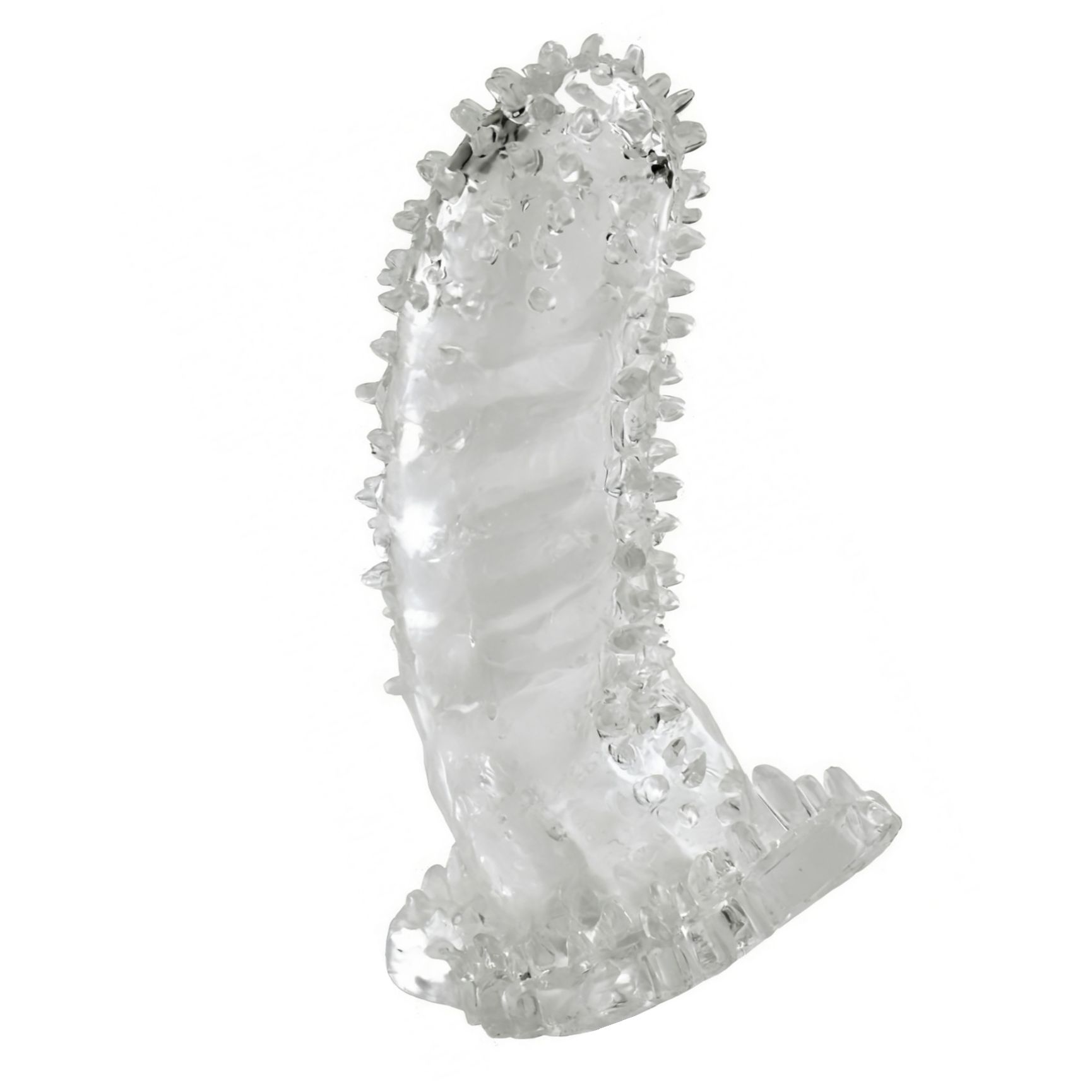 Manșon pentru Penis Transparent cu Striații