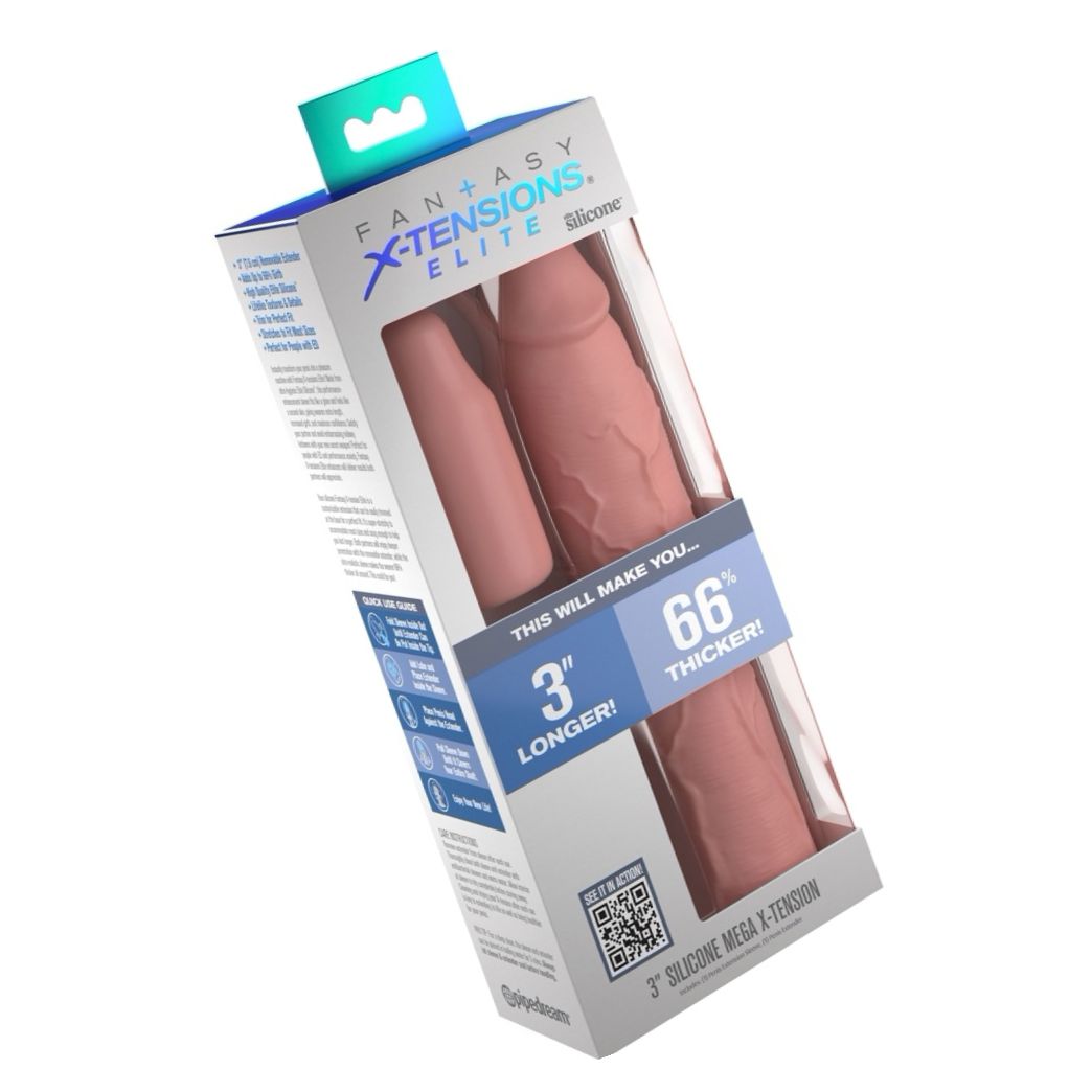 Manson silicon Fantasy X-Tensions Elite +8.9cm, +66%