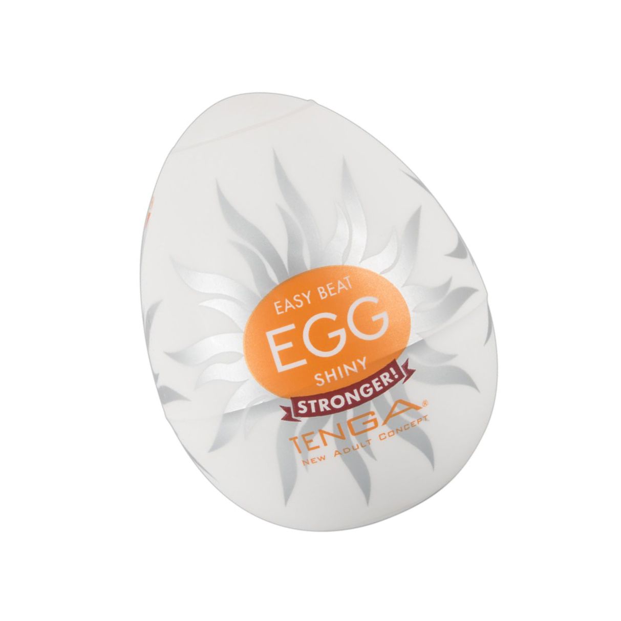 Masturbator Egg Shiny Single Transparent