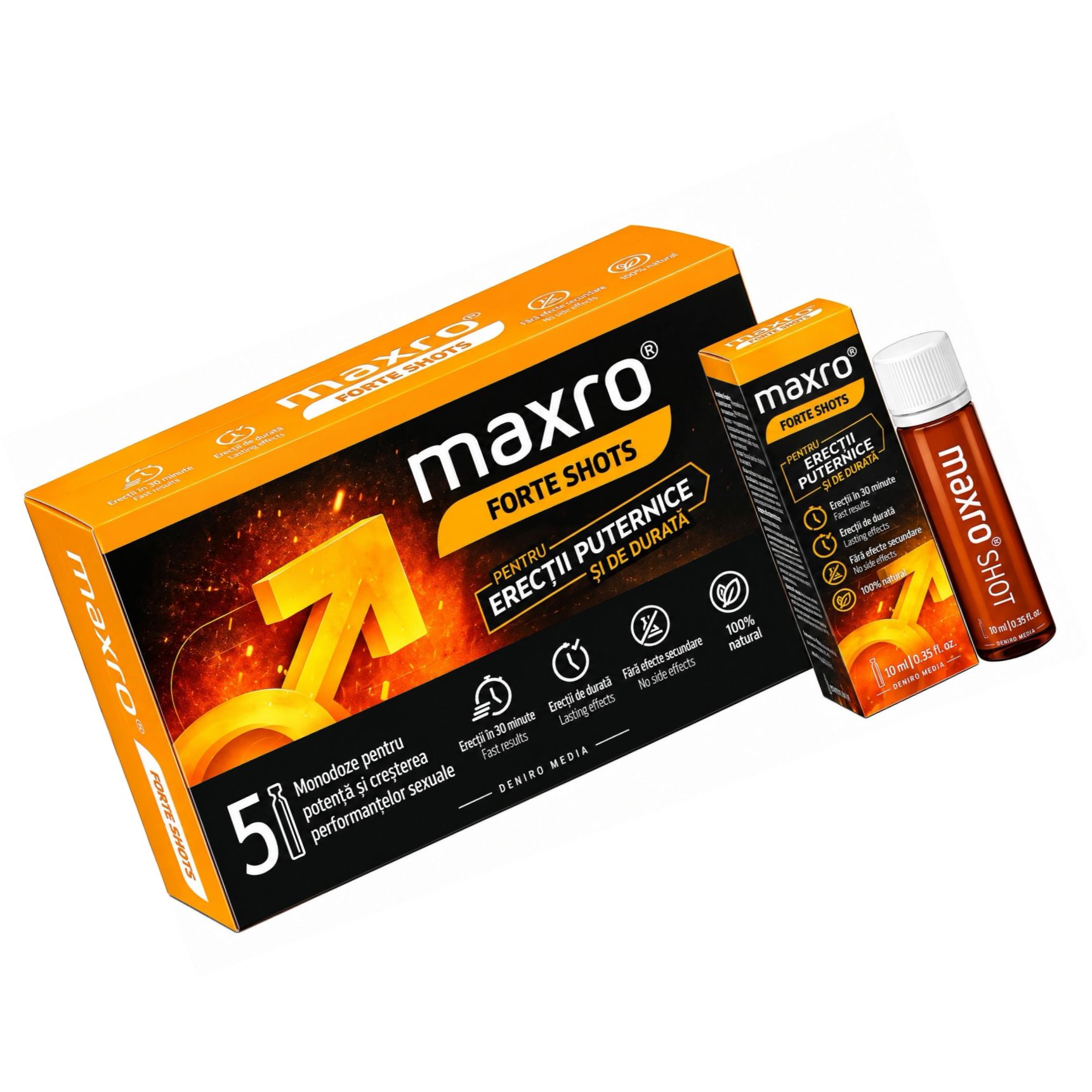 Maxro Forte Shots (5 shoturi de 10ml)