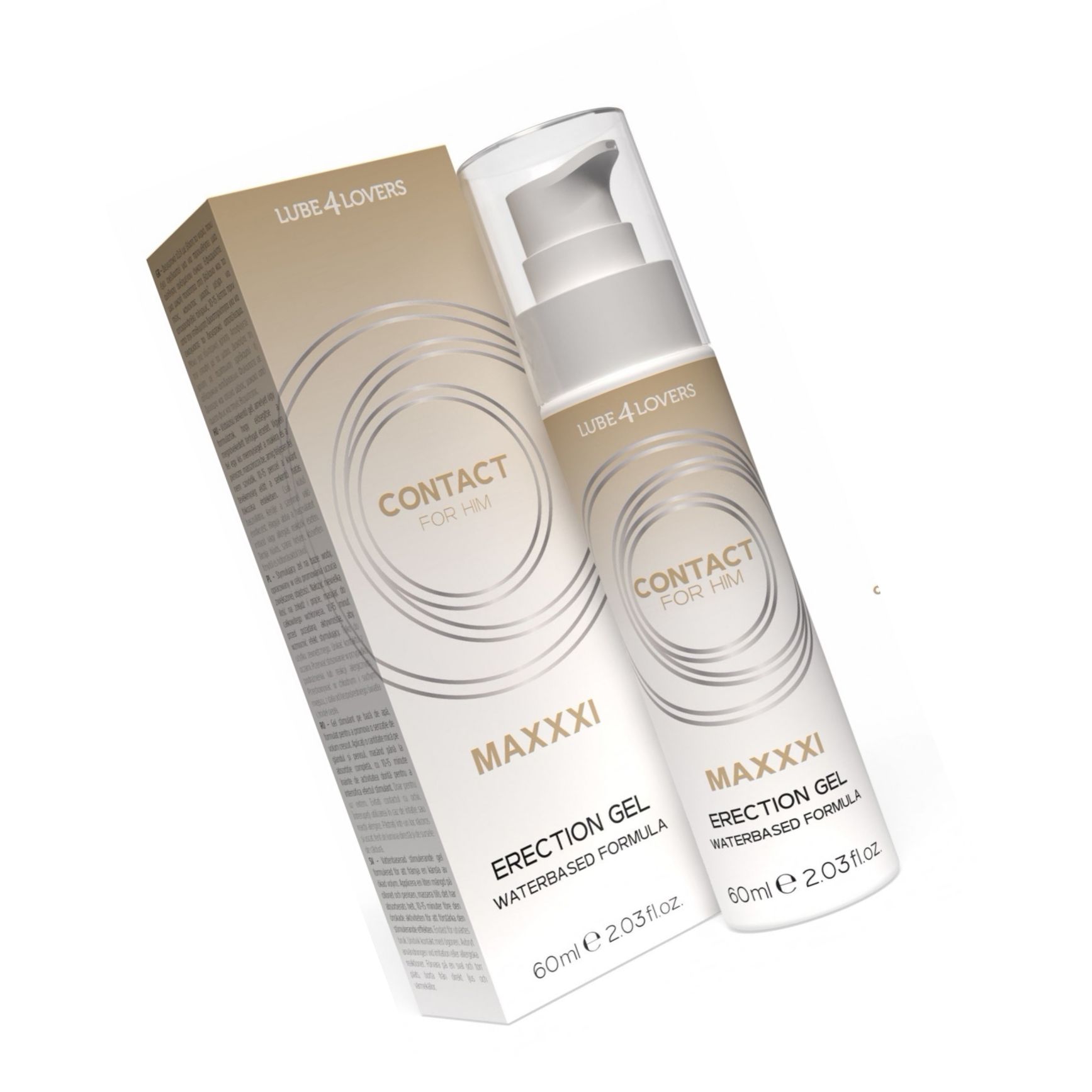 Maxxxi Gel Stimulant Masculin Încălzire Progresivă