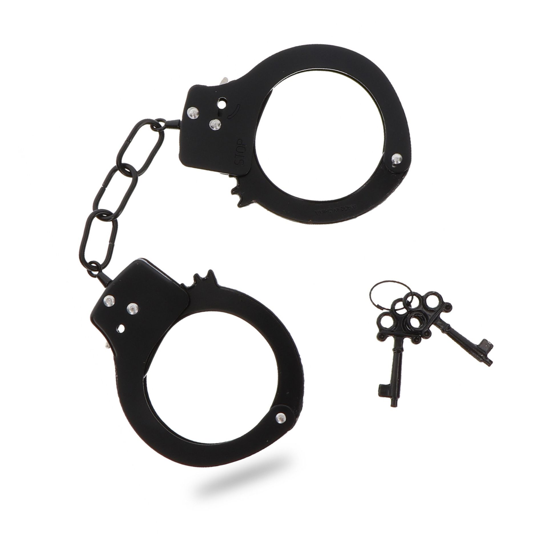 Metal Handcuffs Negru