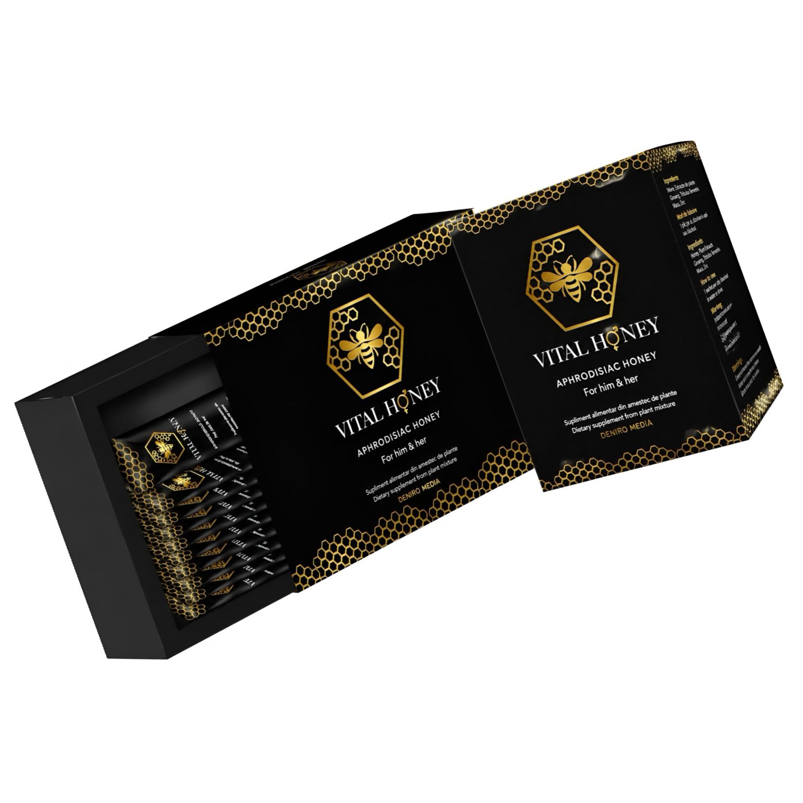 Miere Afrodisiacă Aphrodisiac Honey 12 plicuri