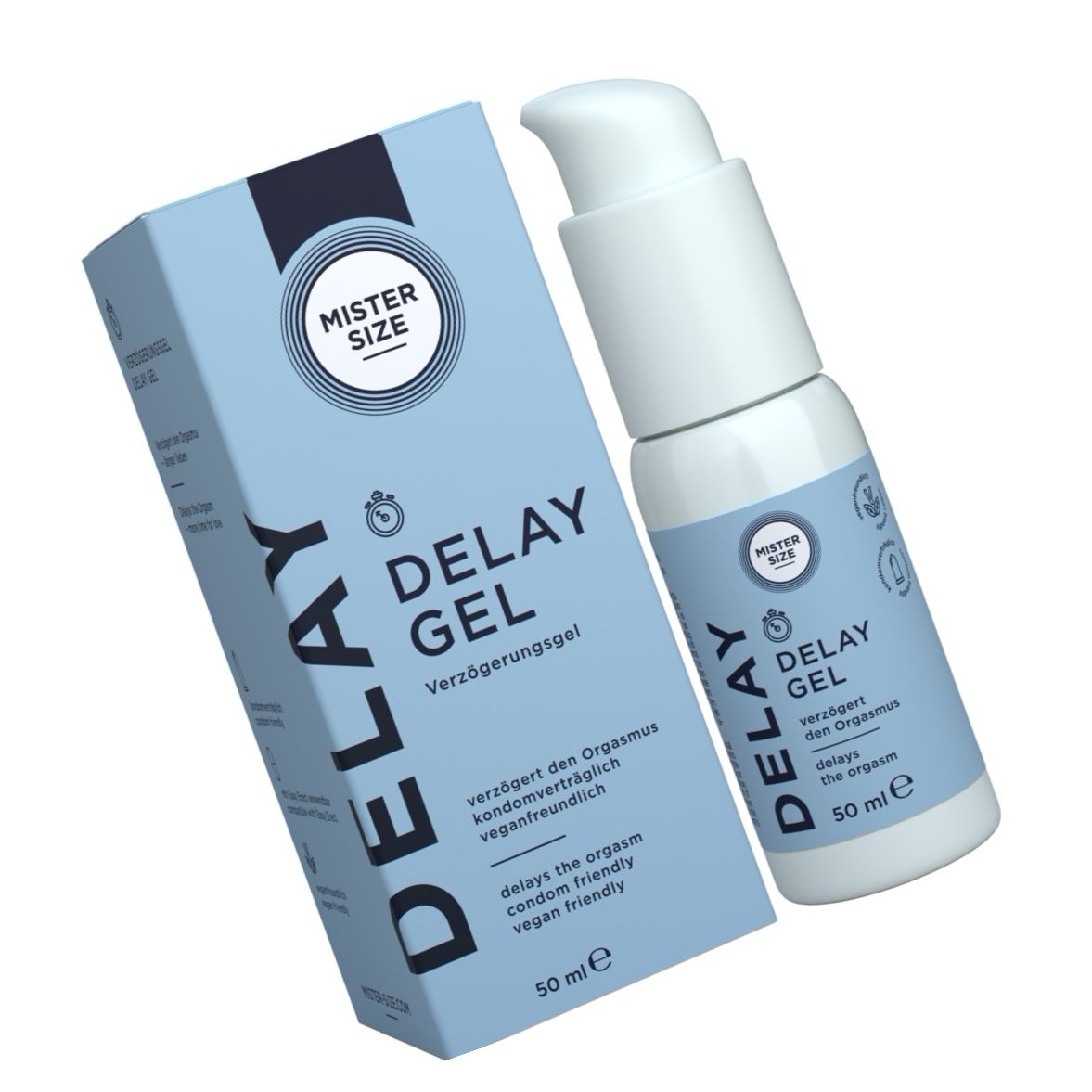 Mister Size Delay Gel Control