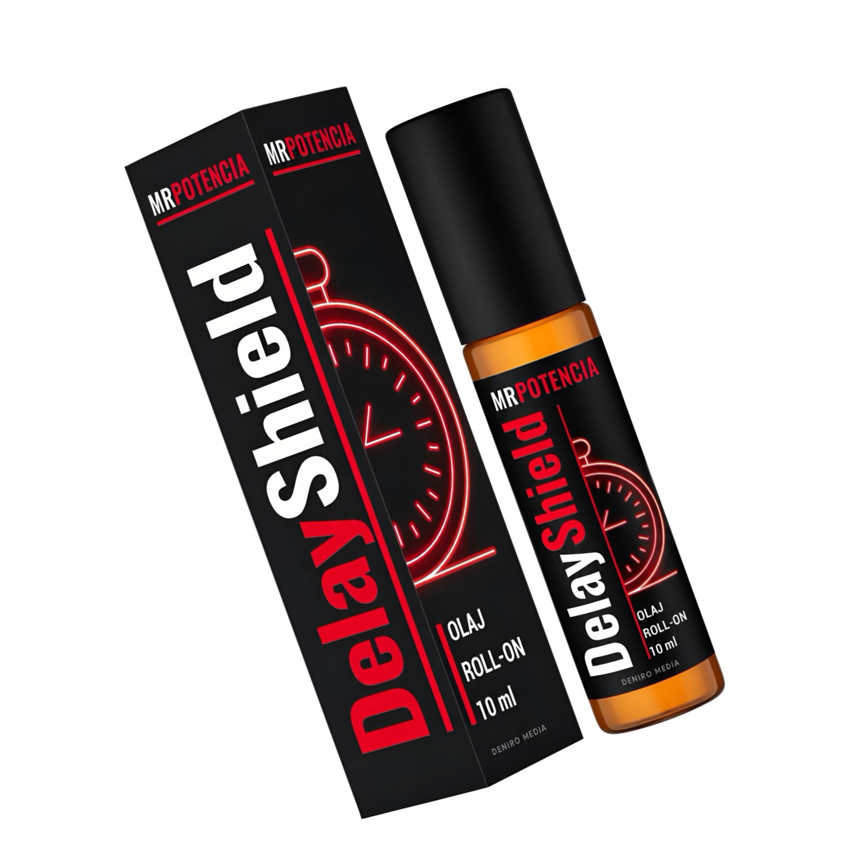 Mr Potencia DelayShield – Ulei Roll-on Discret