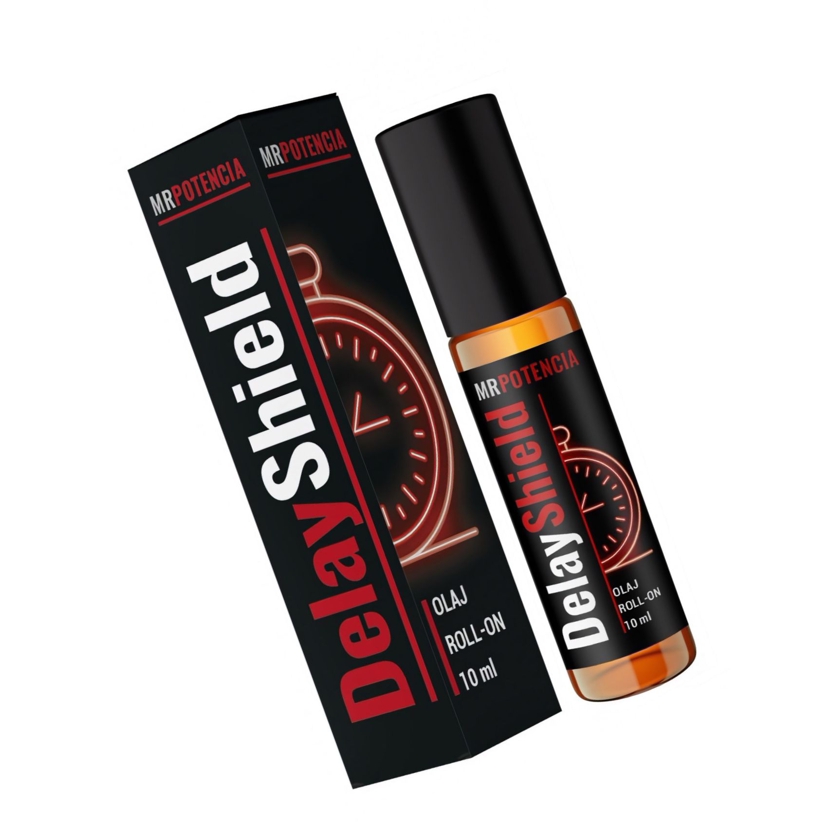 Mr Potencia DelayShield – Ulei Roll-on Discret