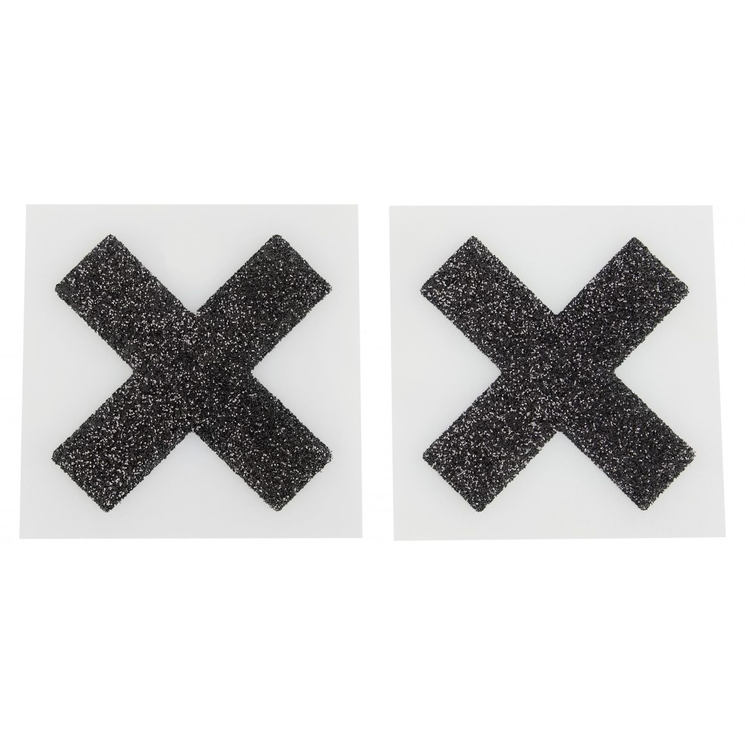 Stickere Pentru Sfarcuri Model X Negru