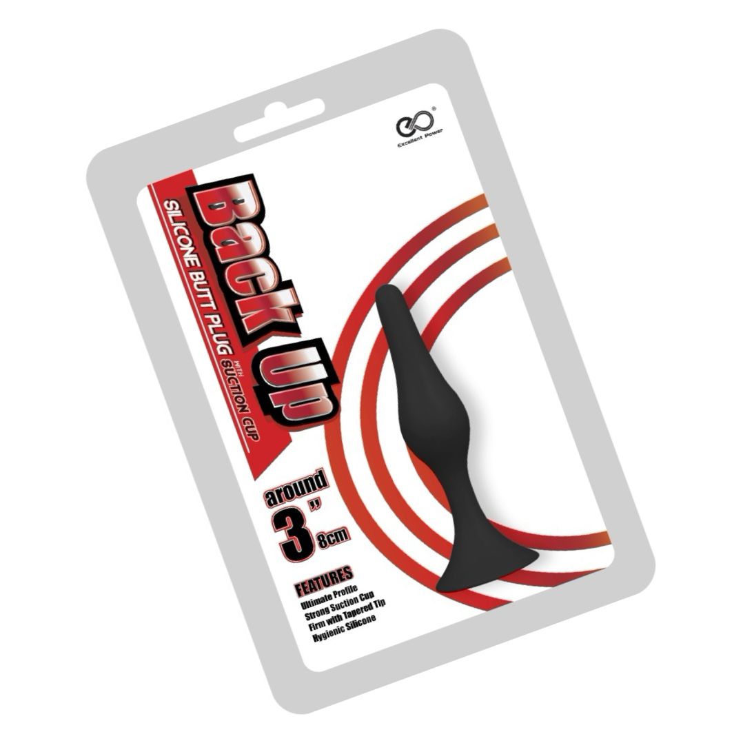 Nmc Back Up 3 – Plug Anal Din silicon cu Ventuză