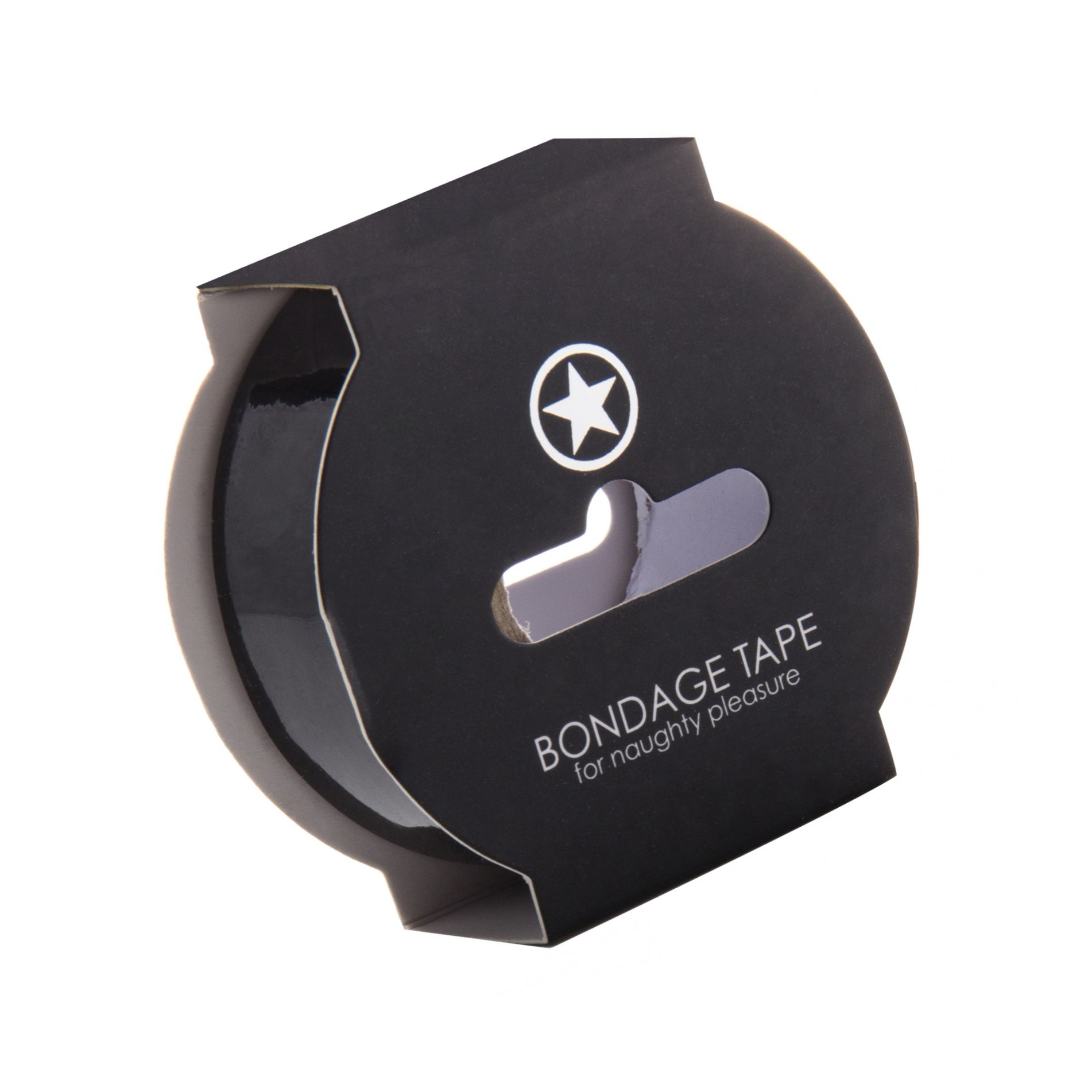 Non Sticky Bondage Tape 17.5m Negru