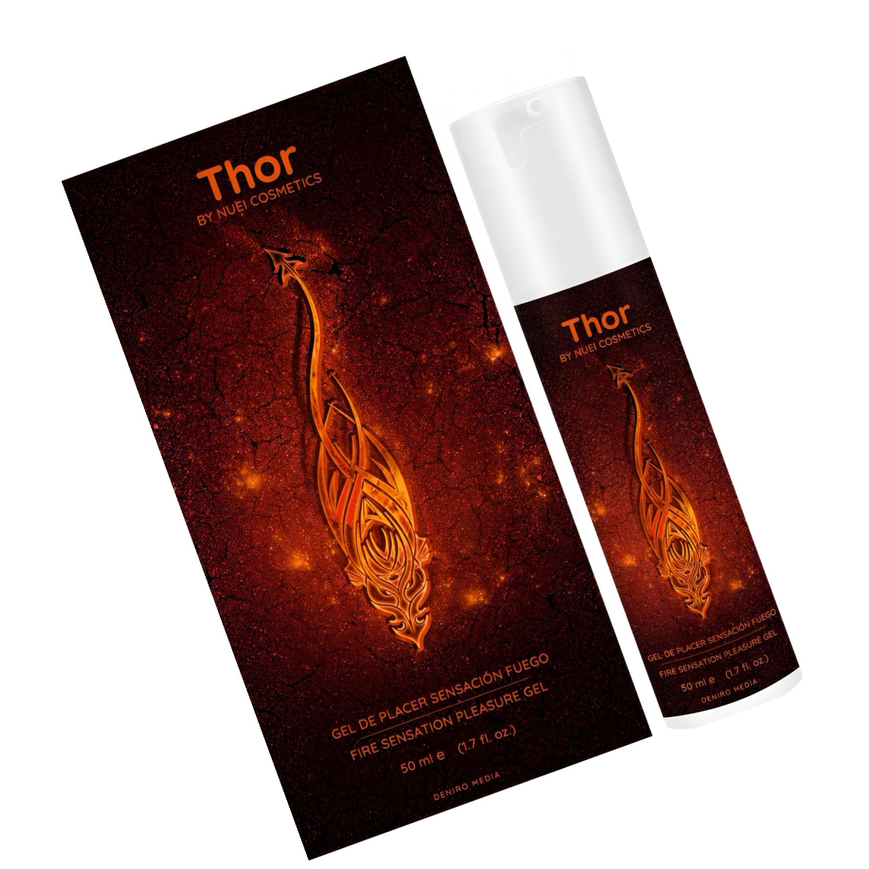 Nuei THOR - Gel Intensificator cu Efect De încălzire,