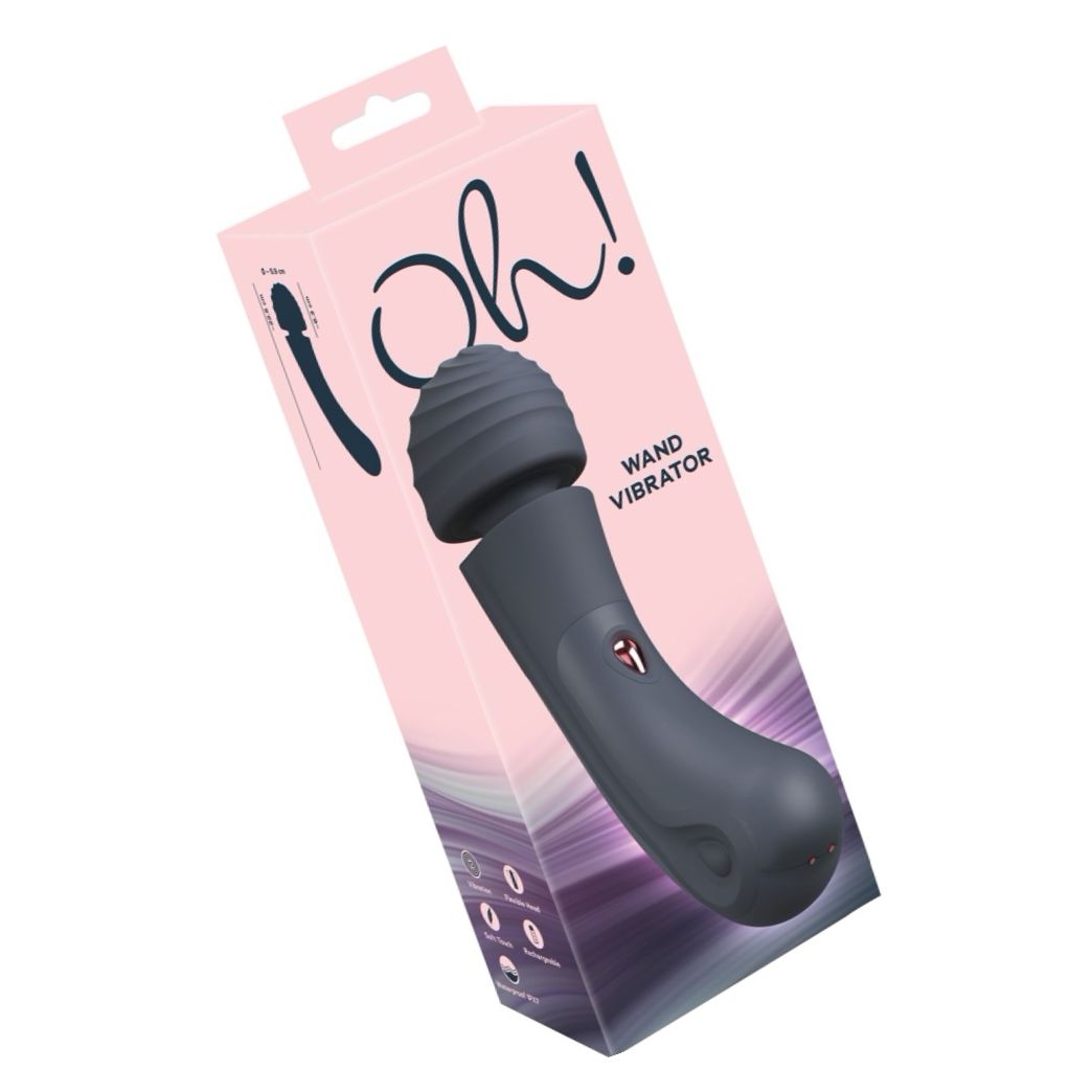 Oh! Wand – Baghetă De Masaj 10 Moduri, Reîncărcabilă