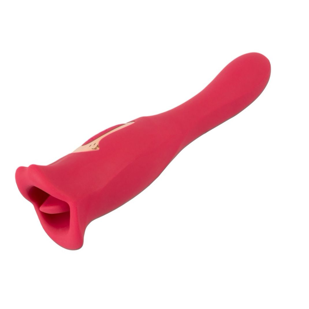 Oral Fun L – Vibrator 2 în 1, 10 Moduri, Reîncărcabil