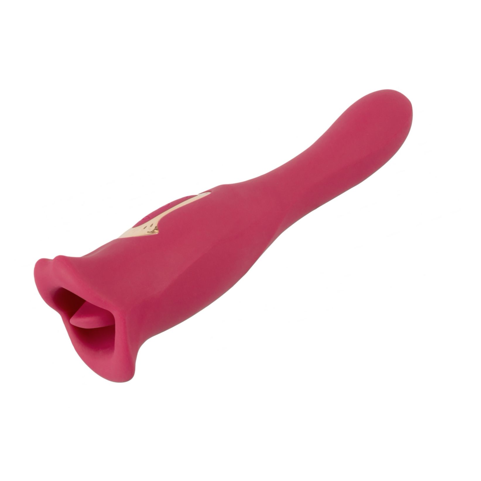 Oral Fun L – Vibrator 2 în 1, 10 Moduri, Reîncărcabil Roz