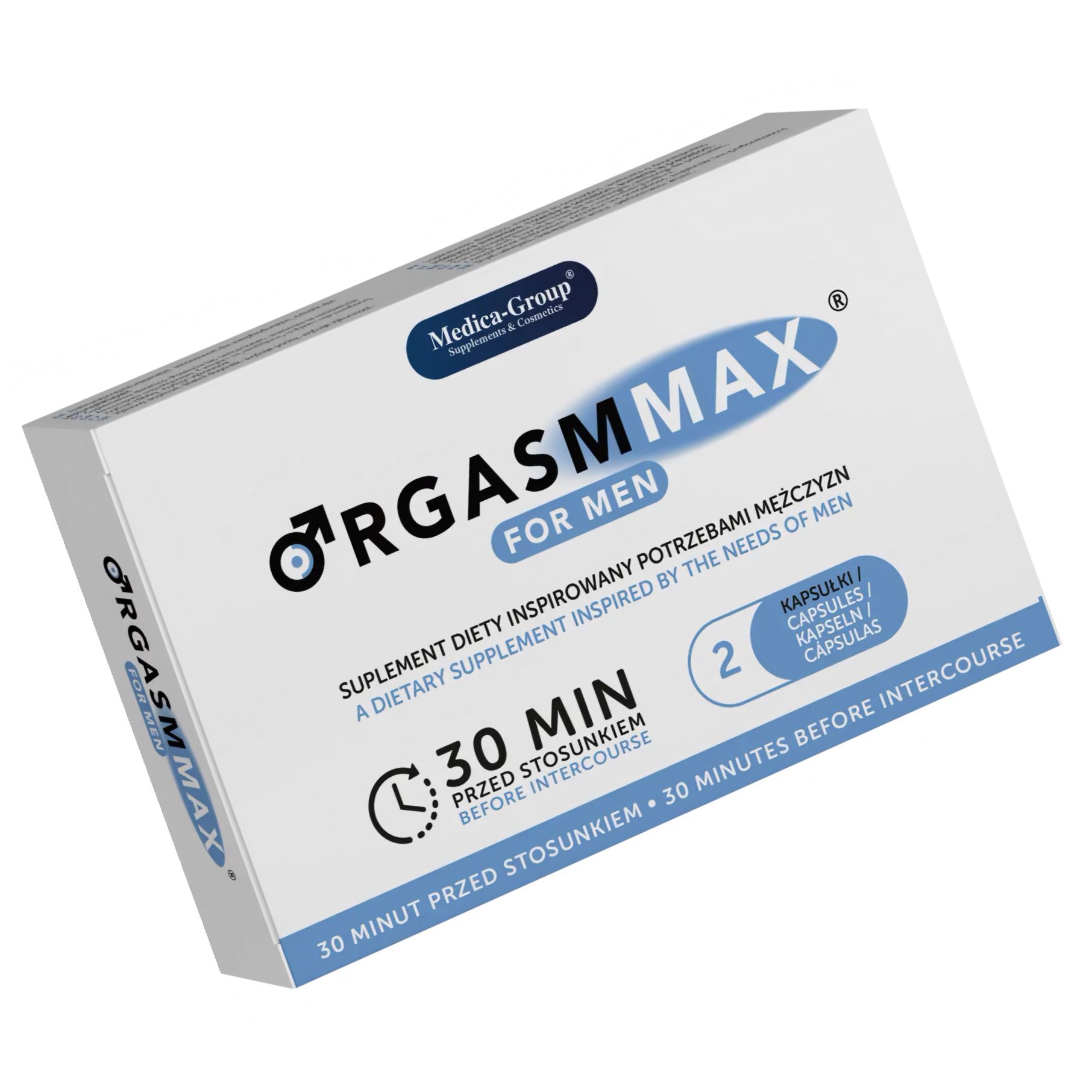 Orgasm Max Potență Masculină – Medica-Group, 2 Tablete