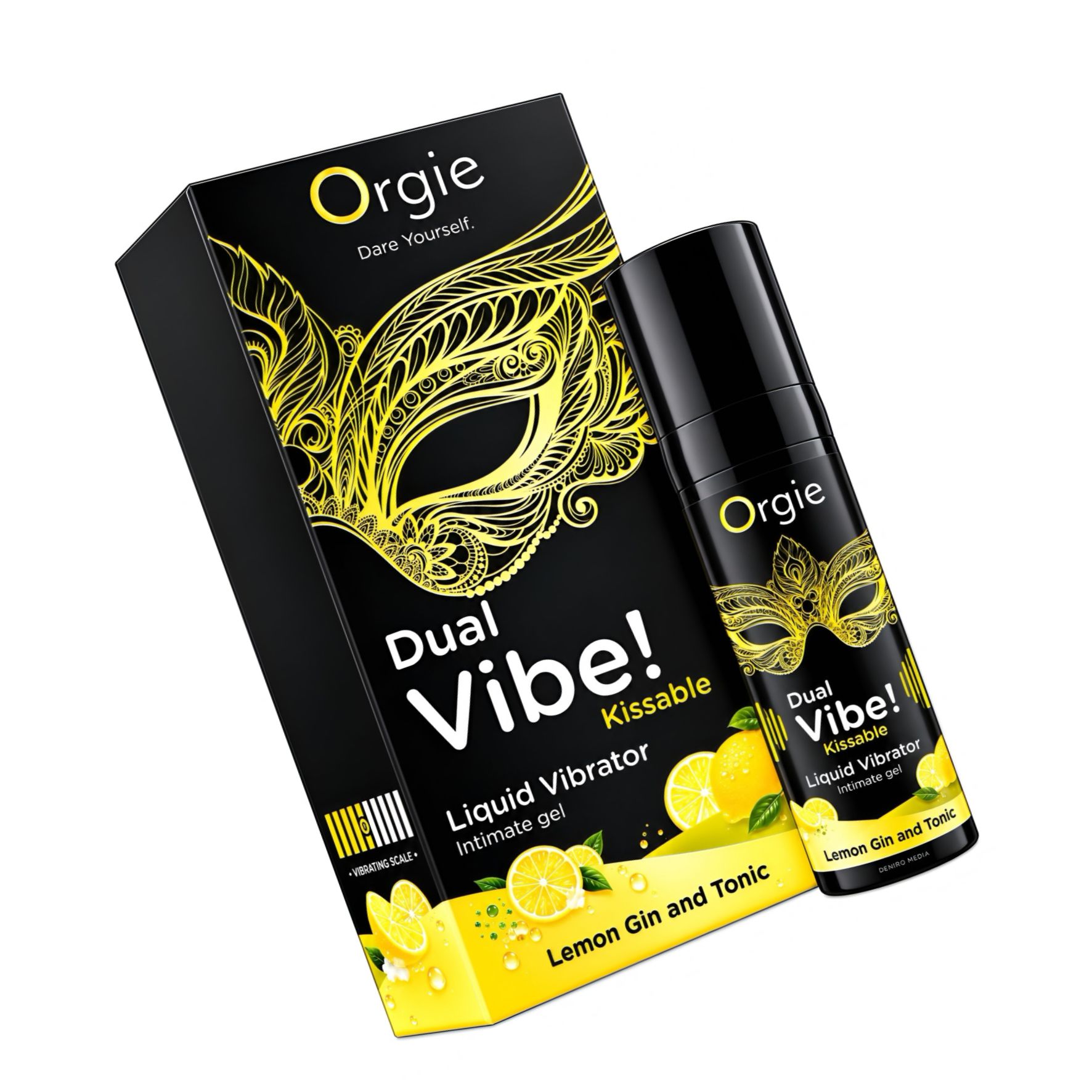 Orgie Dual Vibe Lemon Gin And Tonic Gel