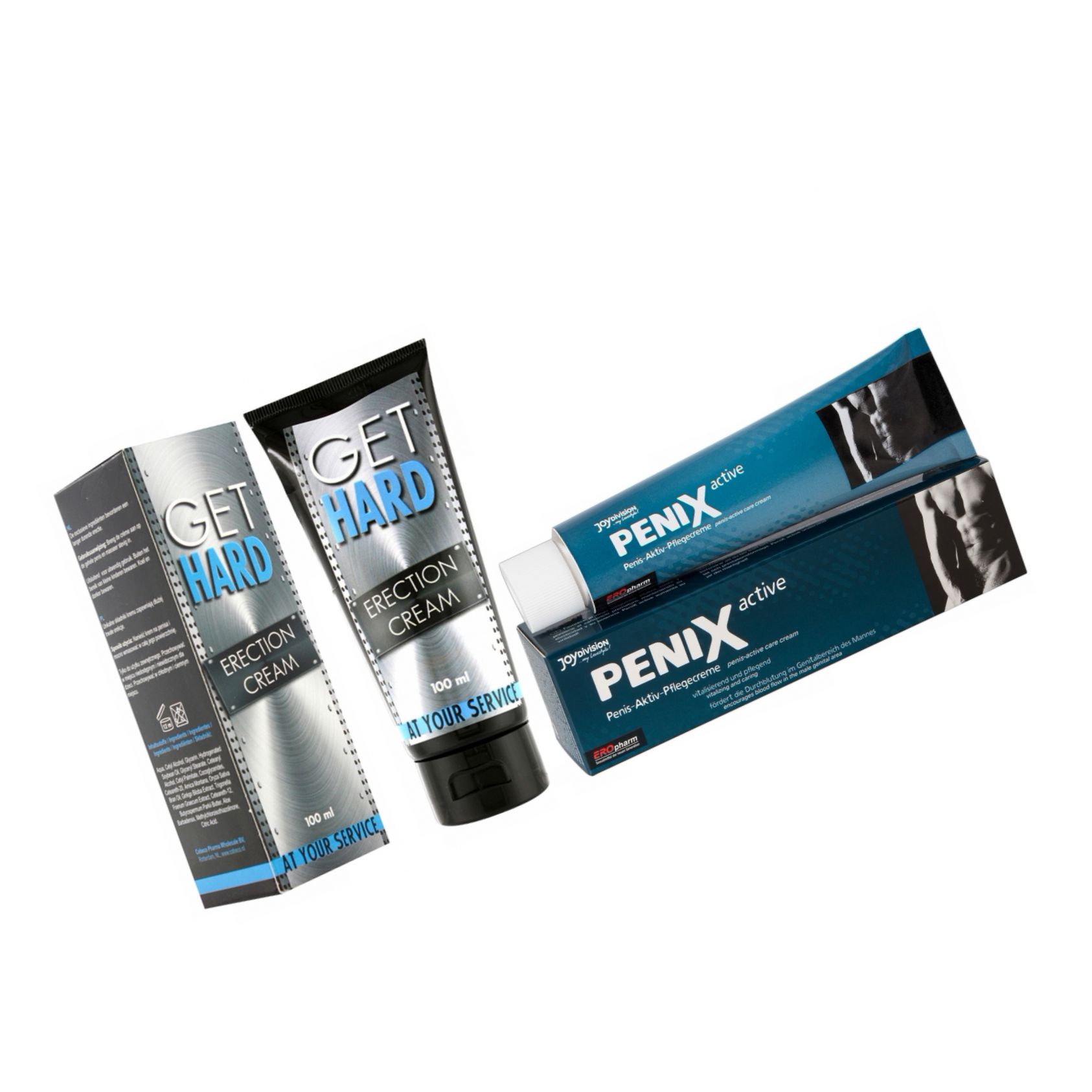 Pachet Cremă Erecție Get Hard + Cremă Potență Penix