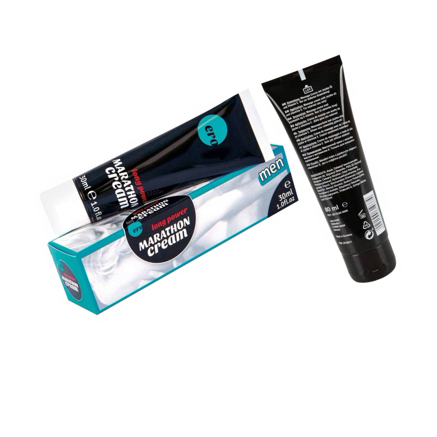 Pachet Cremă Erecție Penis XXL 80ml + Penis Marathon Long Power Creme 30ml