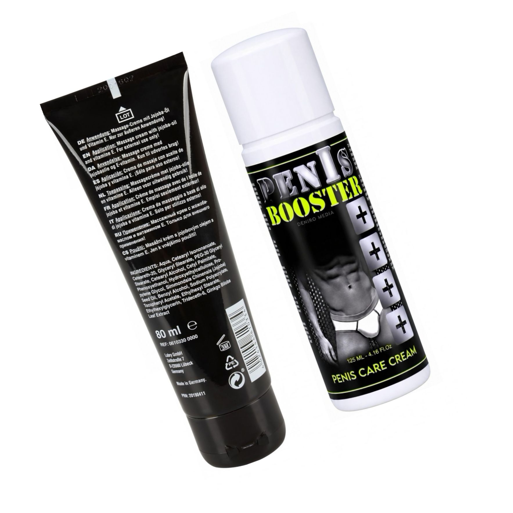 Pachet Cremă Erecție Penis XXL + Cremă Pentru Potență Penis Booster