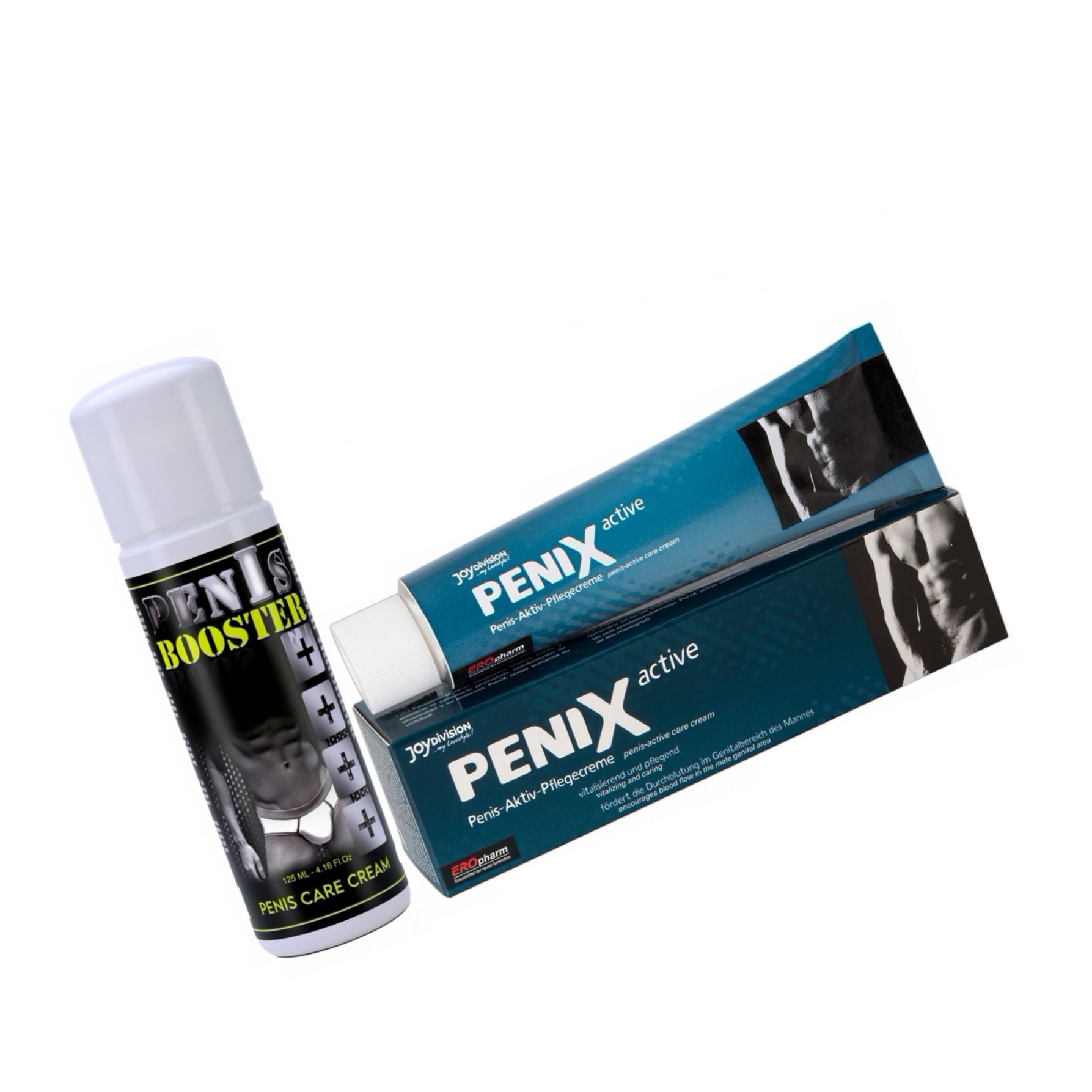 Pachet Cremă Pentru Potență Penis Booster 125ml + Cremă Pentru Potență Penix 75ml