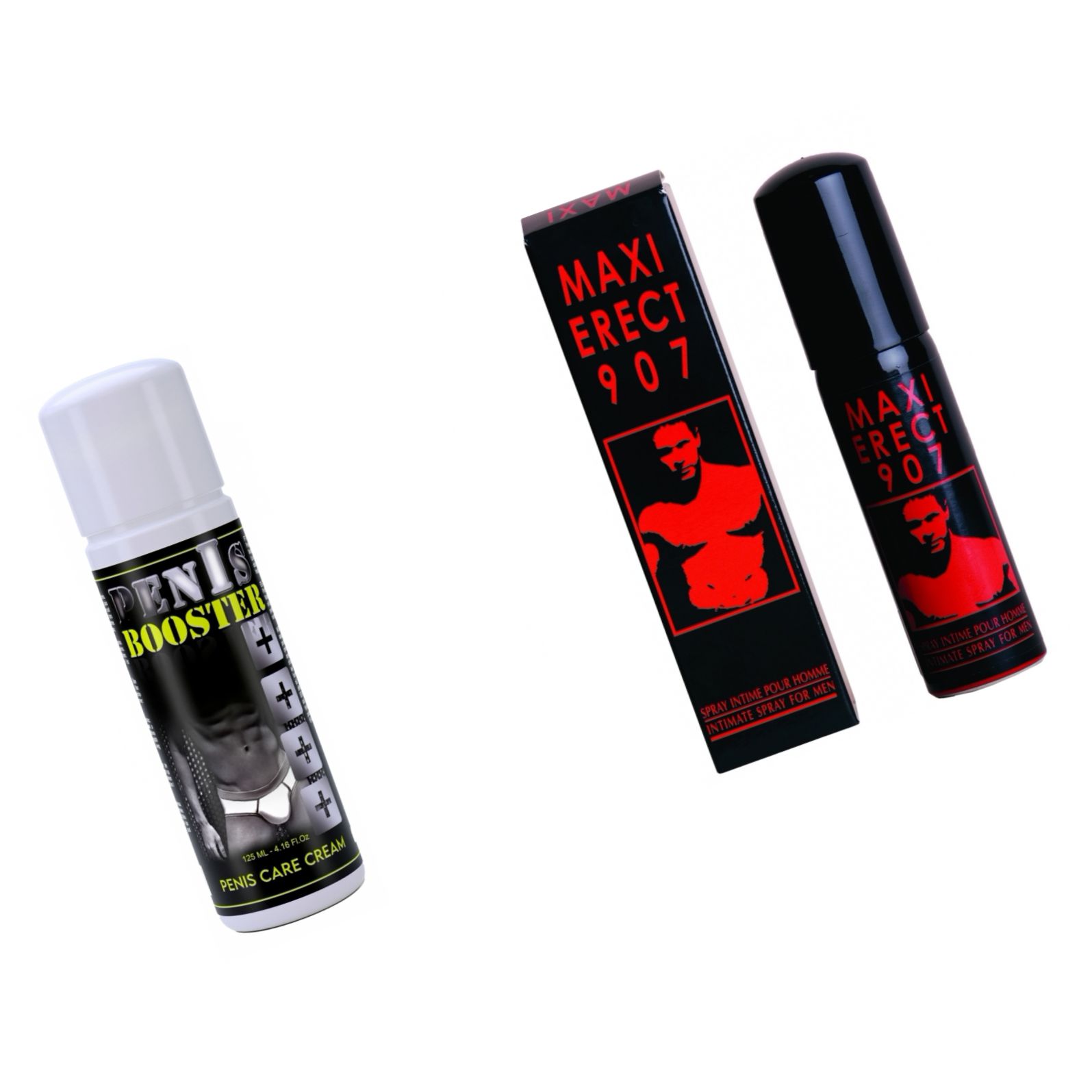 Pachet Crema Pentru Potenta Penis Booster + Spray Pentru Potenta Maxi Erect 907