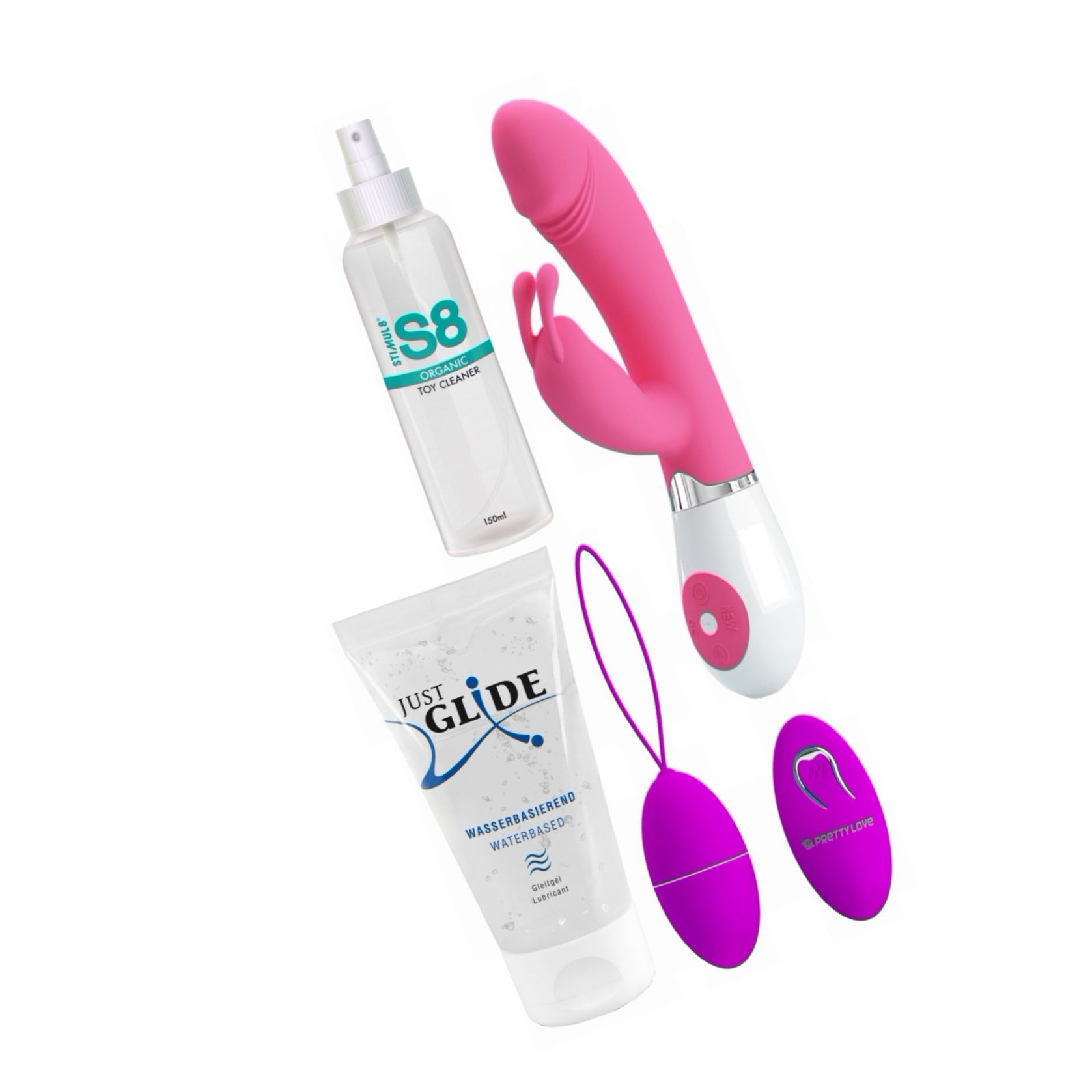 Pachet Extaz Rapid: Alunecare, Igienă și Vibrații