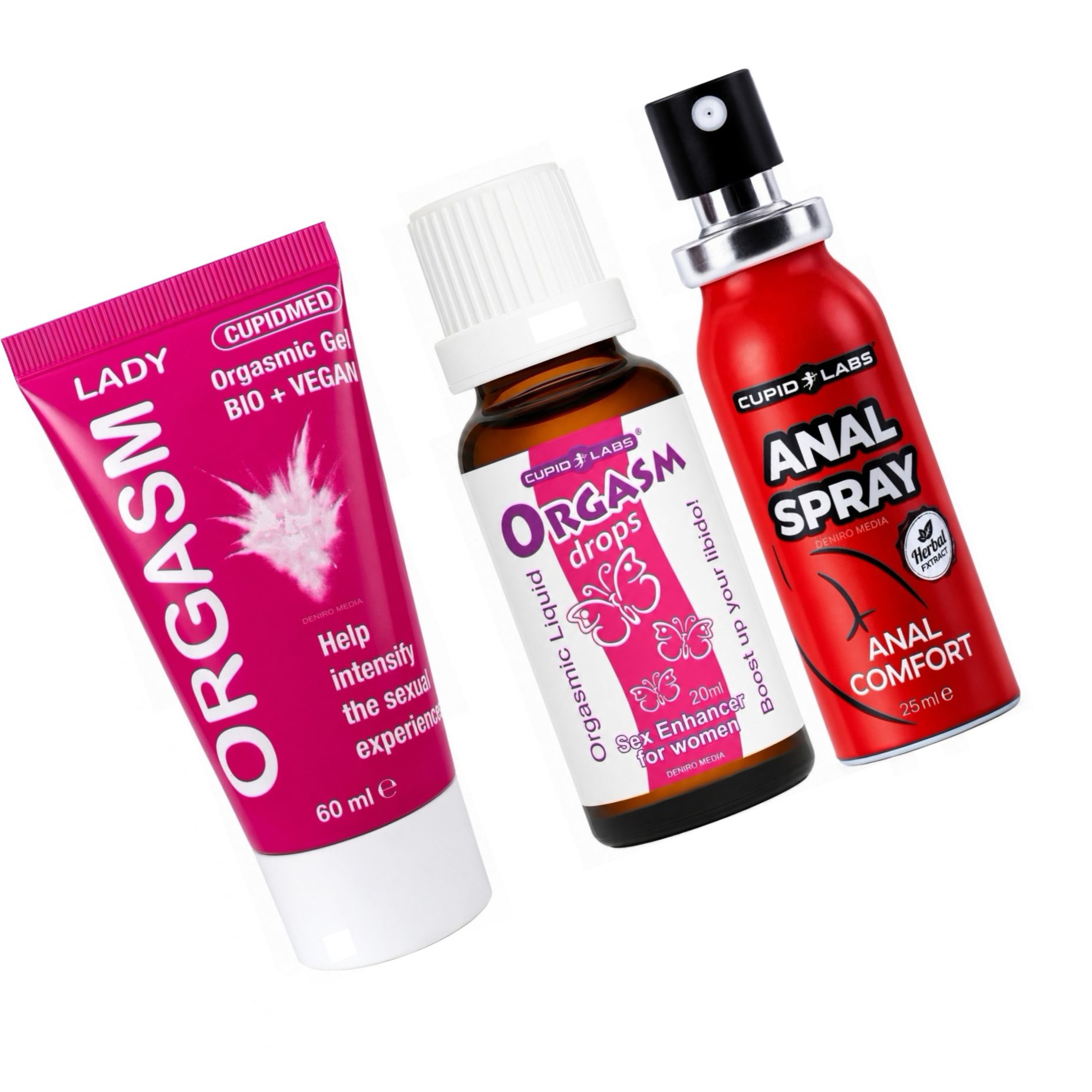 Pachet Intensitate Și Confort — Kit Cupid Labs