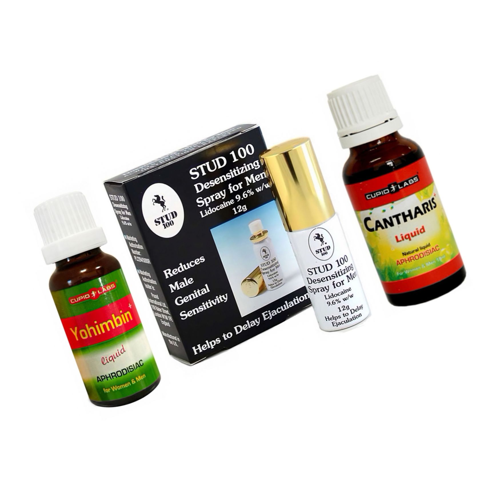 Pachet Intensitate și Control — Plăcere Mai Lungă