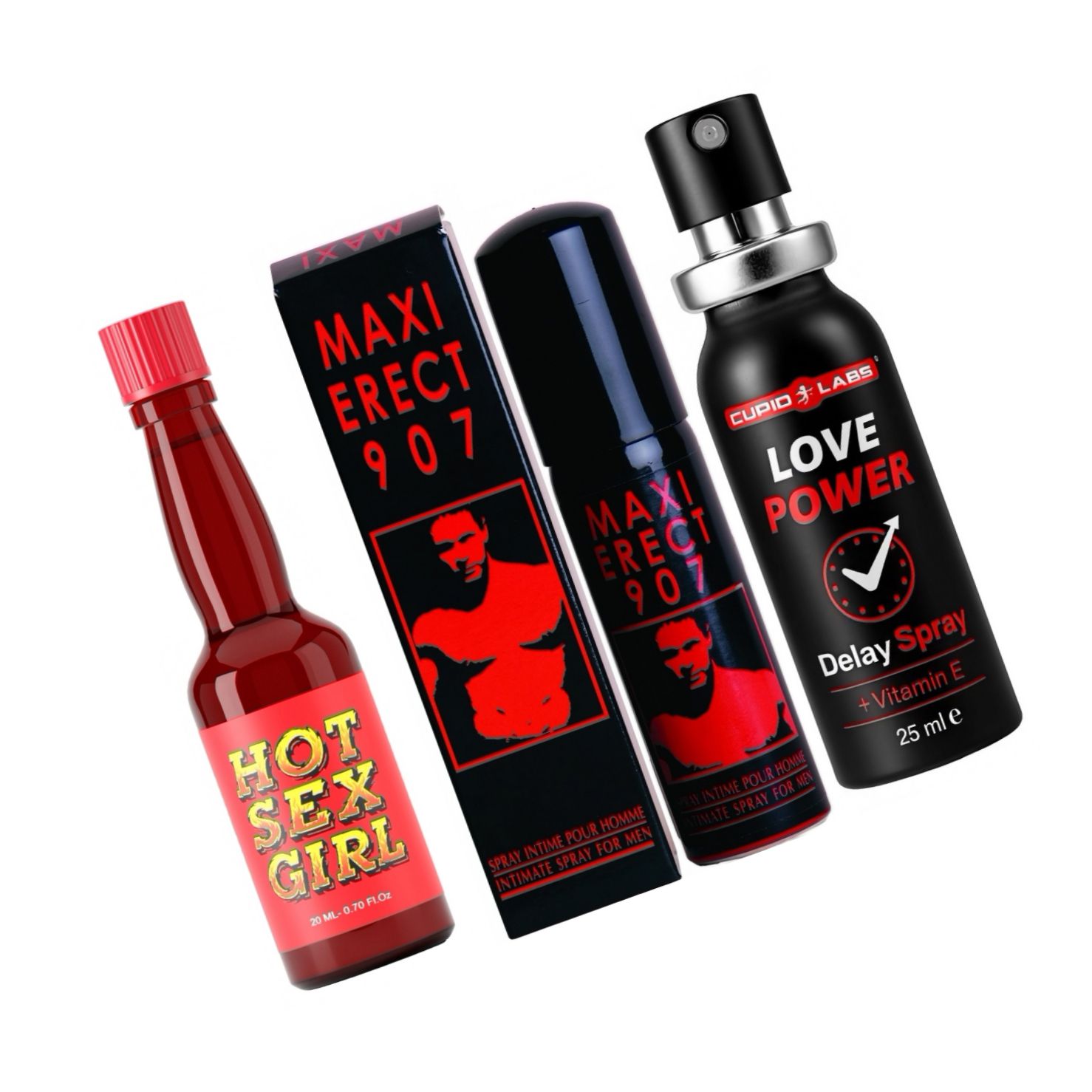 Pachet Maraton Intim: Erecție, Control și Pasiune