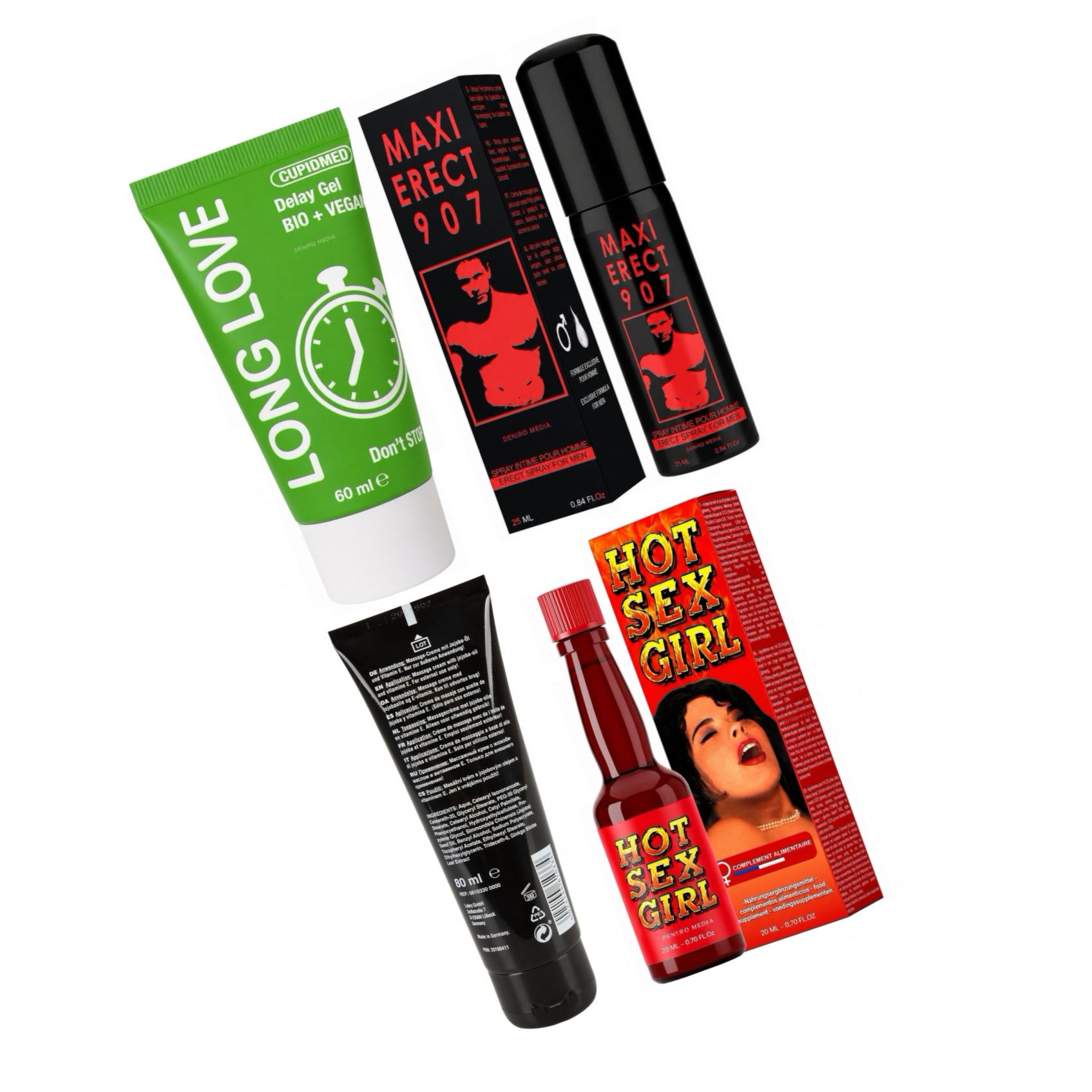 Pachet Maraton: Kit Intensificator pentru Cuplu