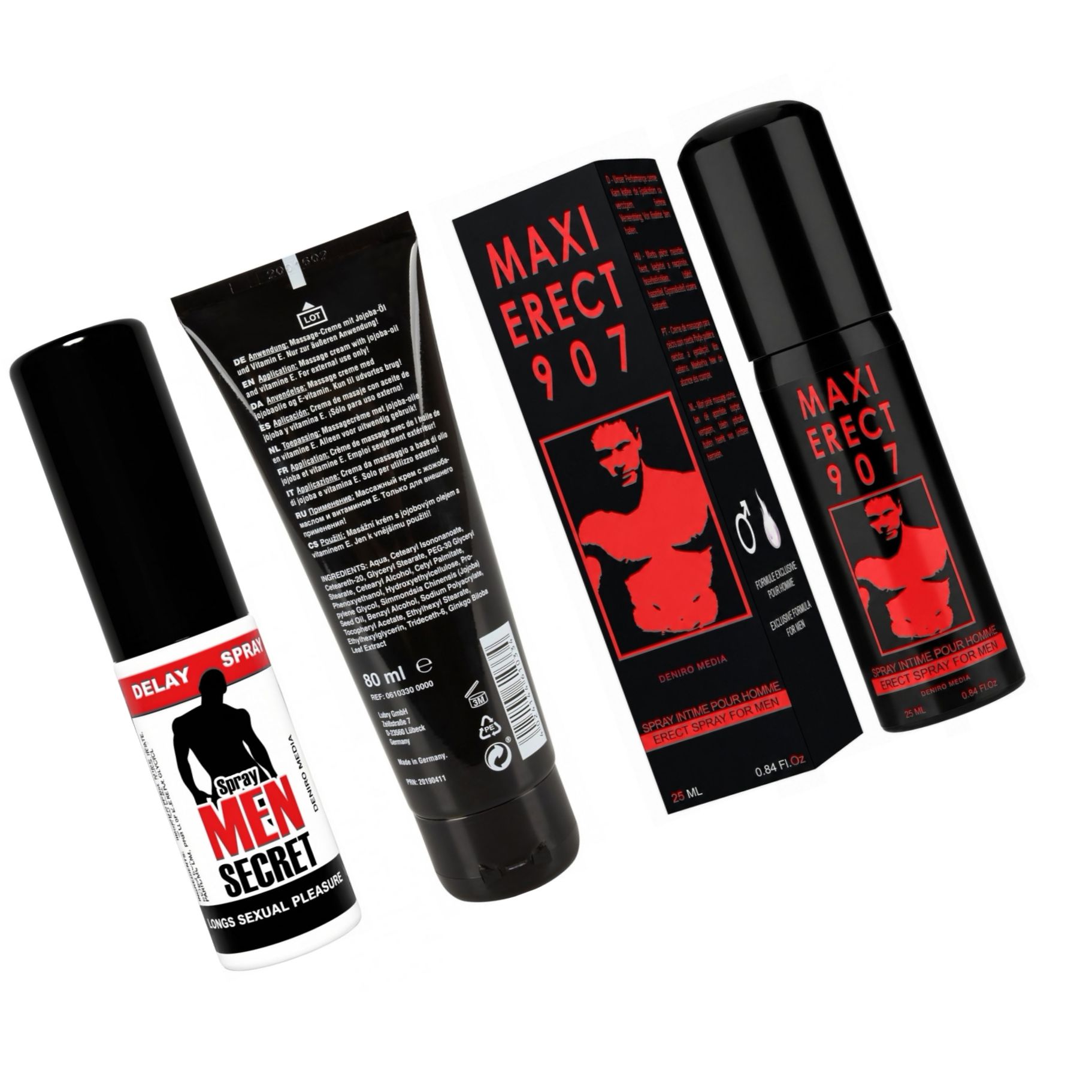 Pachet Max Erecție: Kit pentru Putere și Rezistență