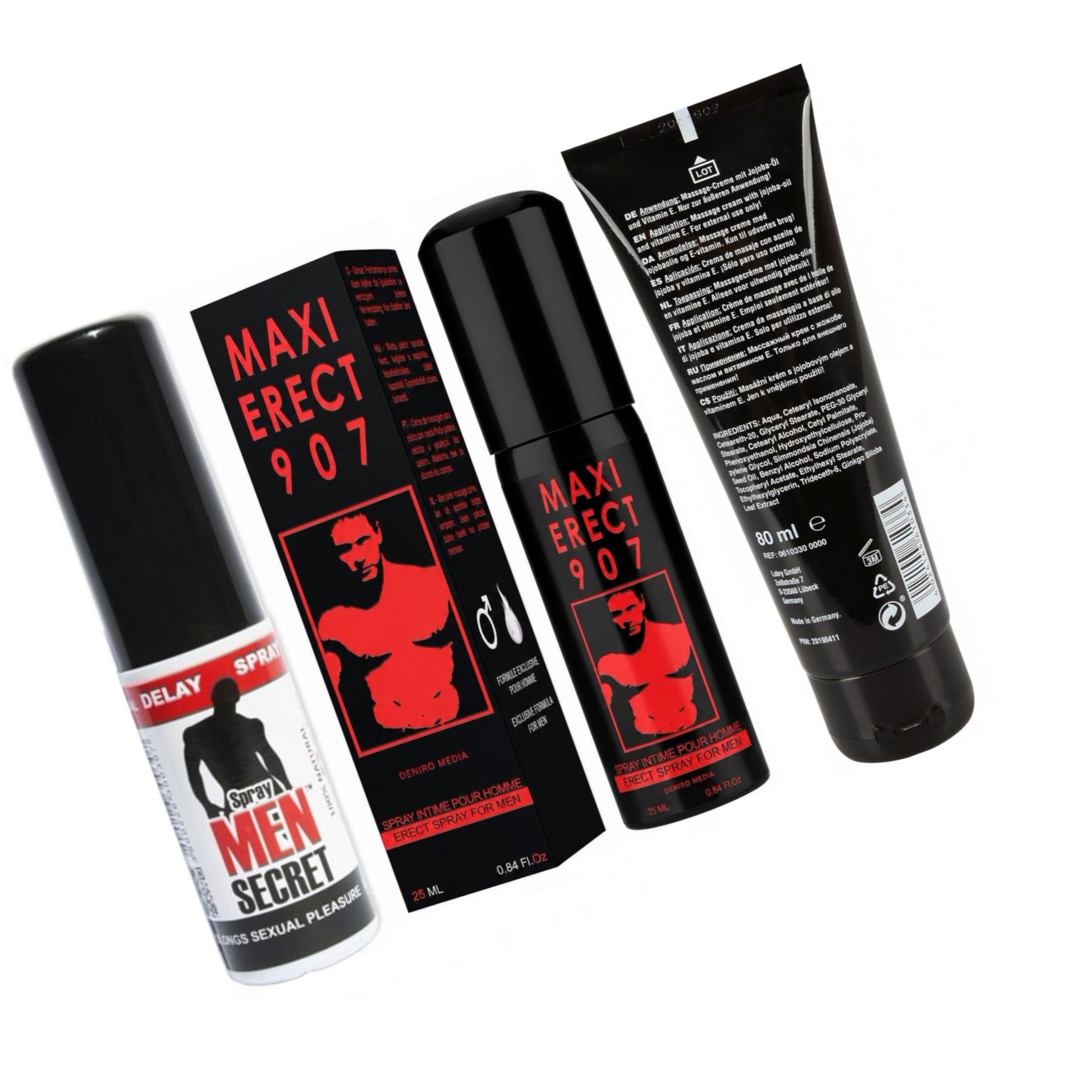 Pachet Max Erecție: Kit pentru Putere și Rezistență