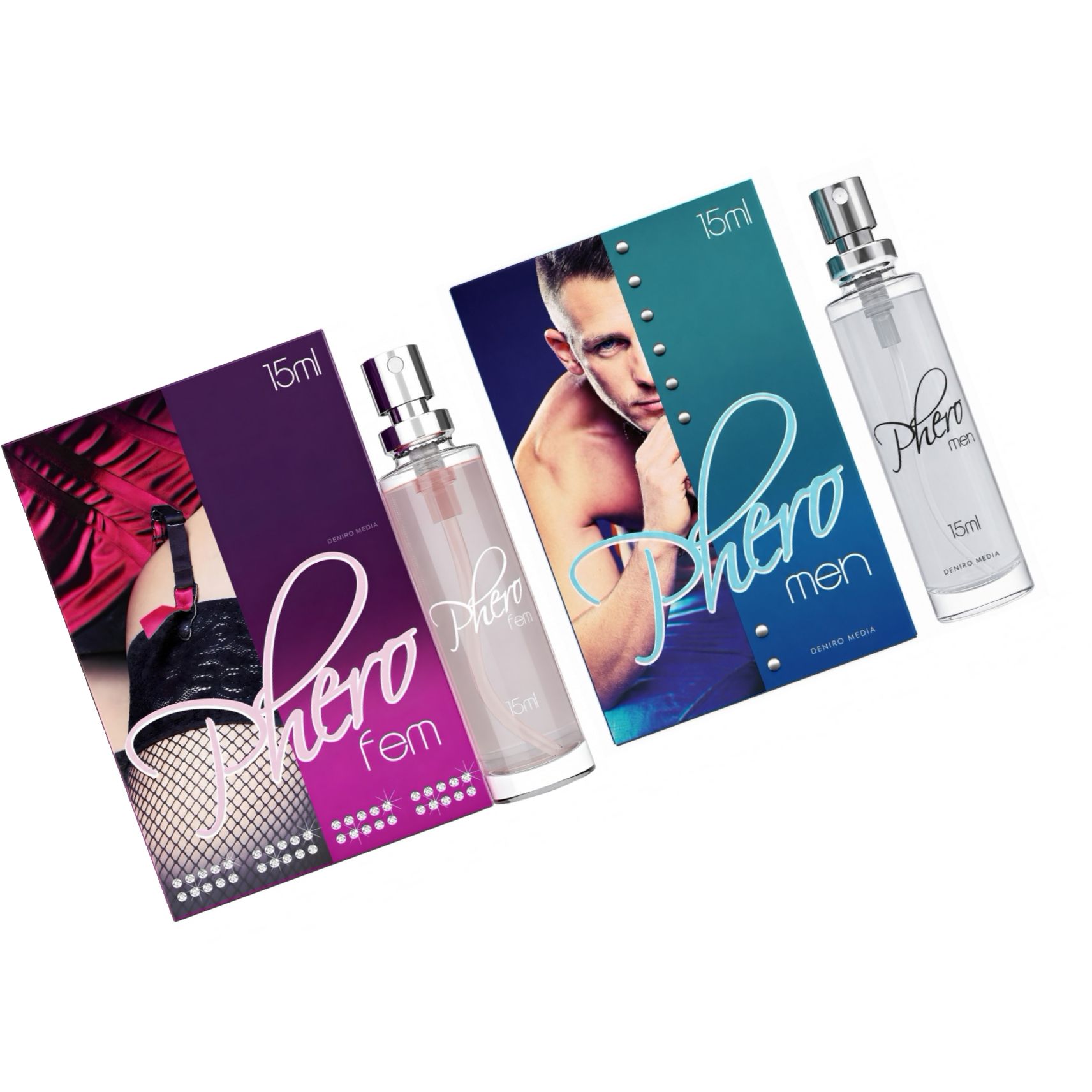 Pachet Parfum Feromoni Pheromen Și PheroFem