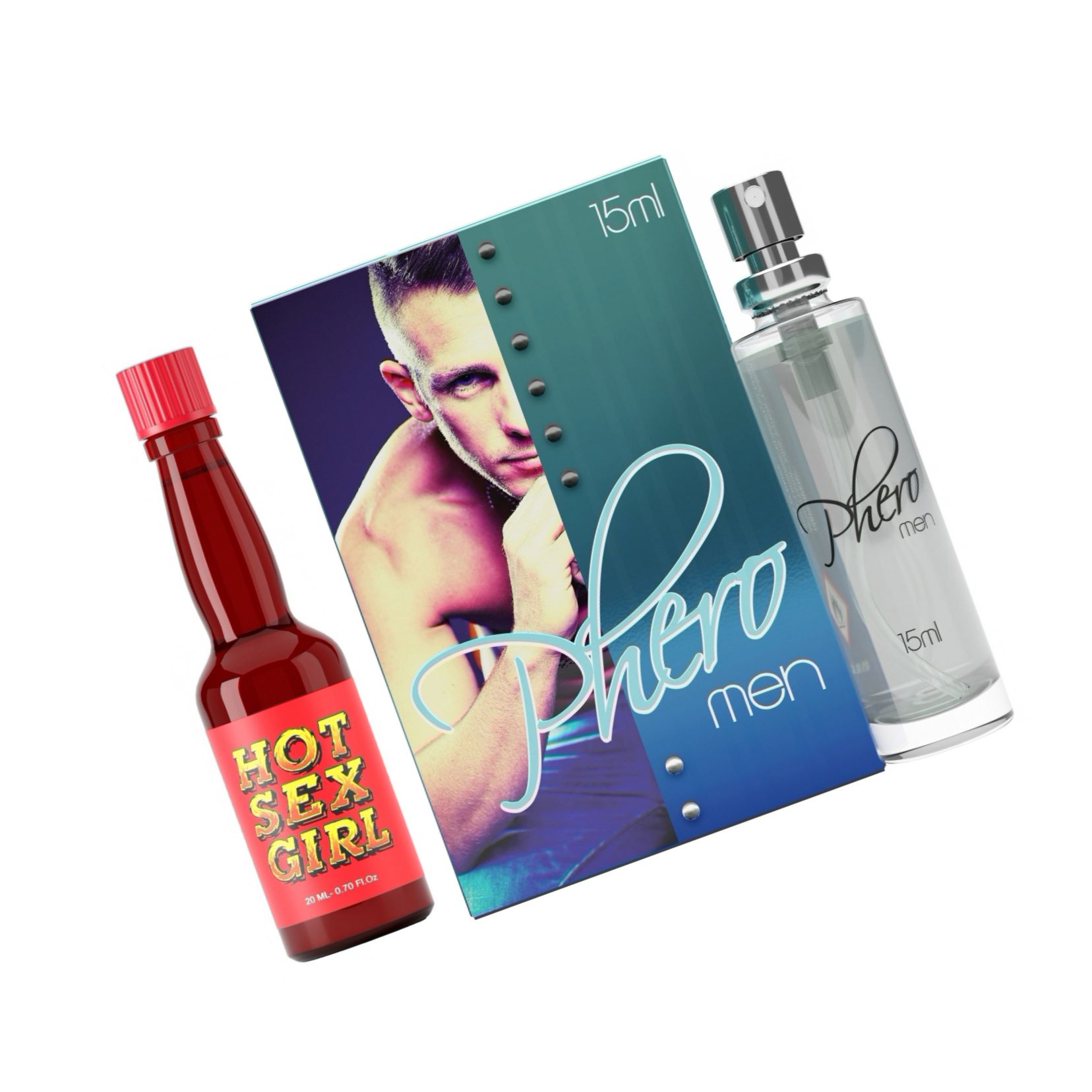 Pachet Parfum Pheromen Și Afrodisiac Hot Sex Girl