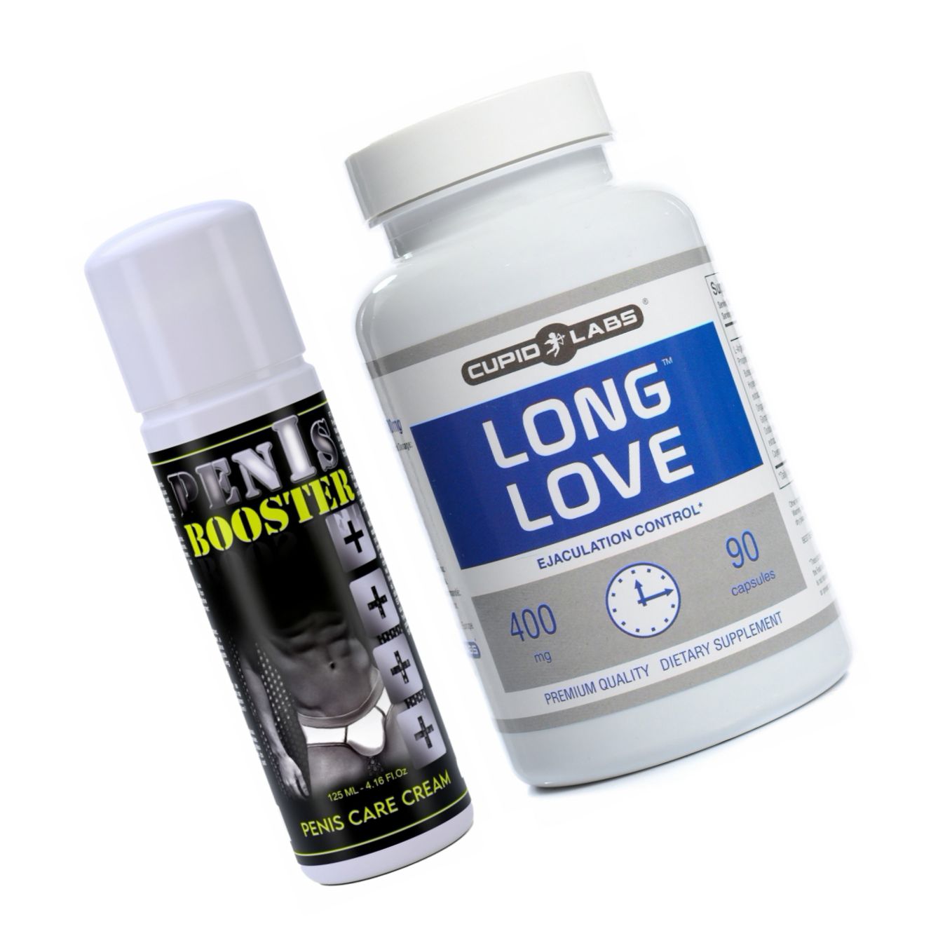 Pachet Pastile Long Love + Cremă Penis Booster