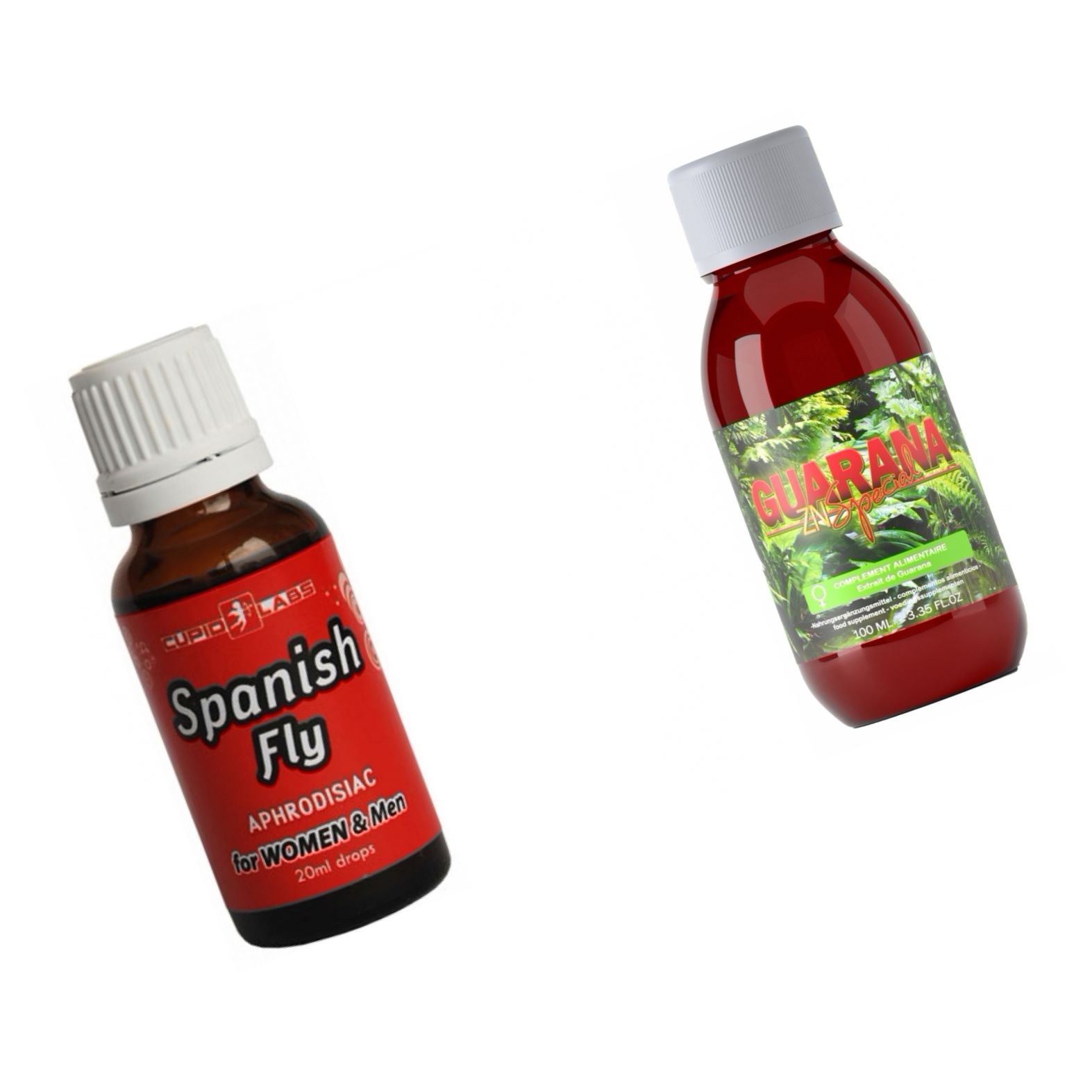 Pachet Picaturi Afrodisiace Spanish Fly 20ml + Afrodisiac Guarana ZN Special 100ml