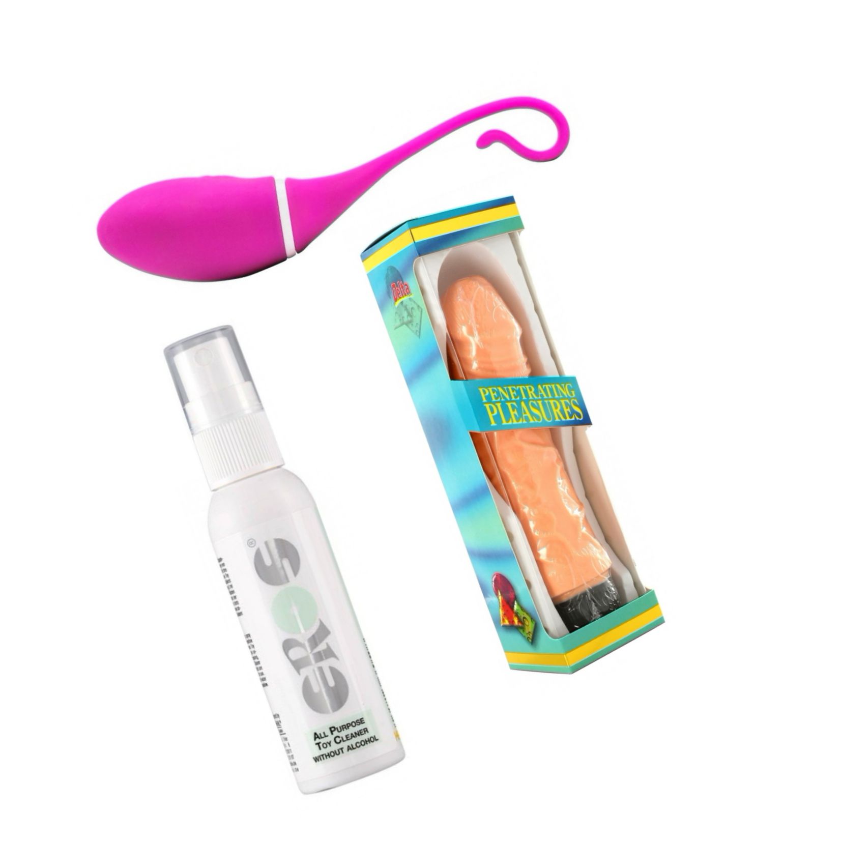 Pachet Plăcere Intensă: Ou Smart, Big Boss și Spray Igienă